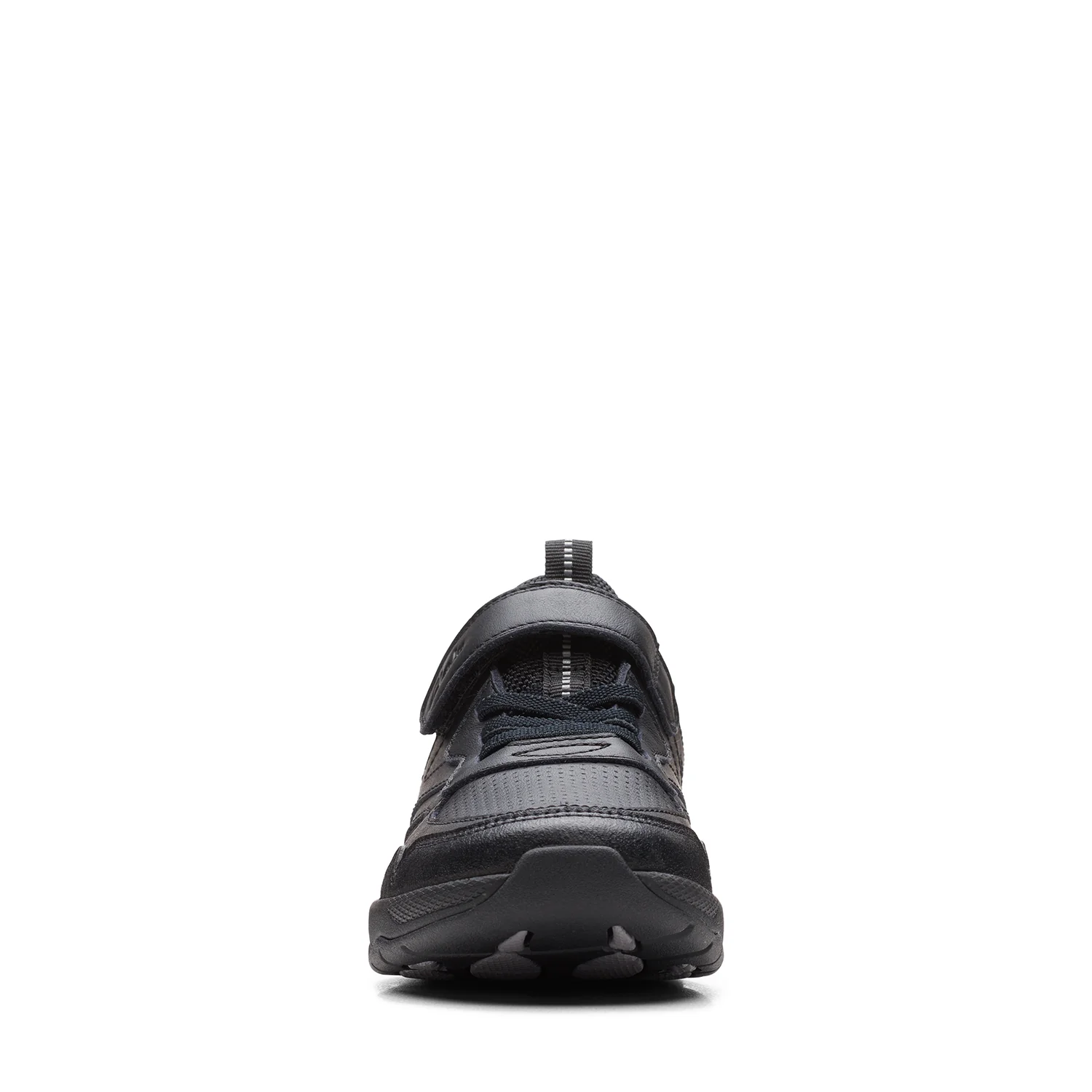 Boys - Clowder Sprint Older Black Leather - Image 3