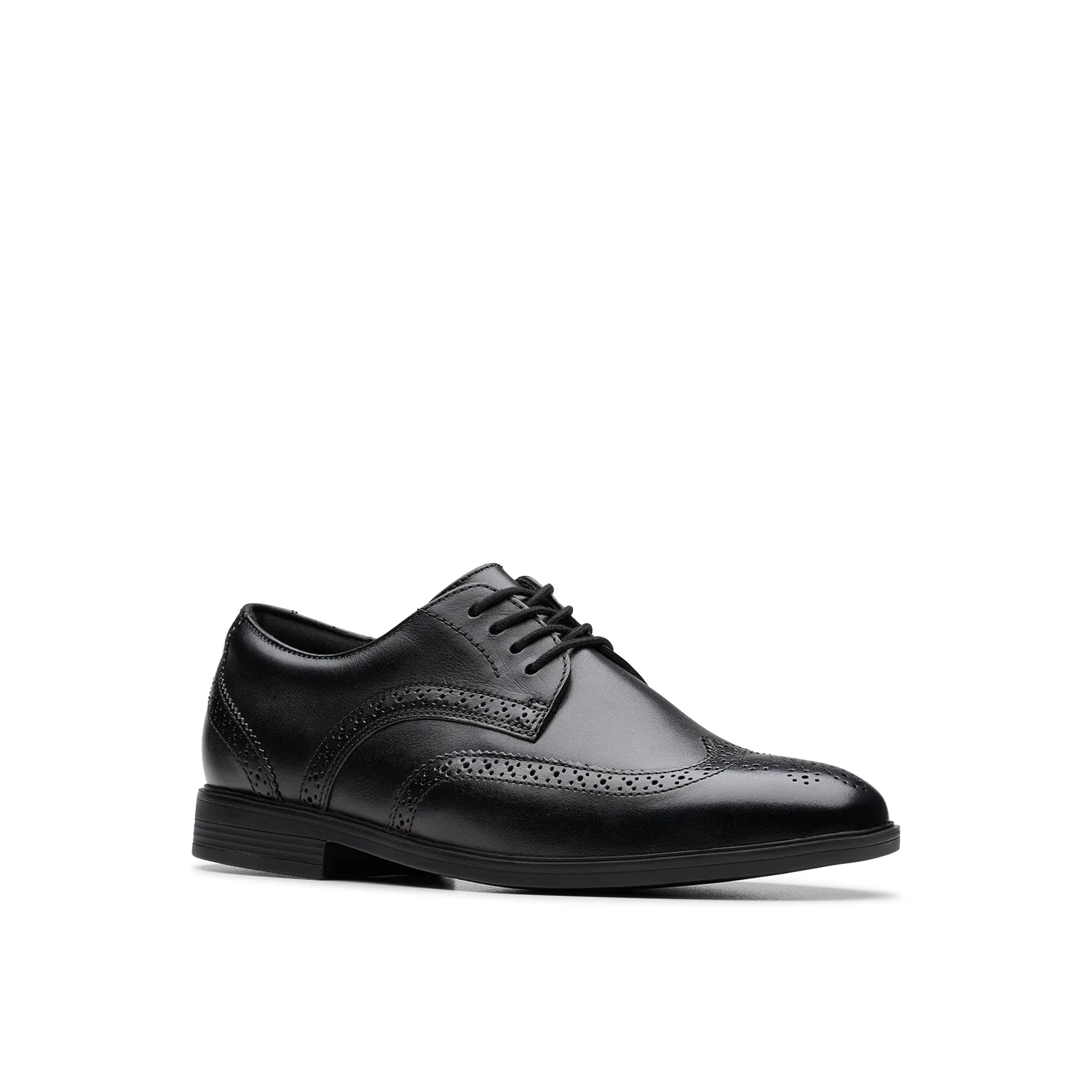 Boys - Jonwin Wing Youth Black Leather - Image 4