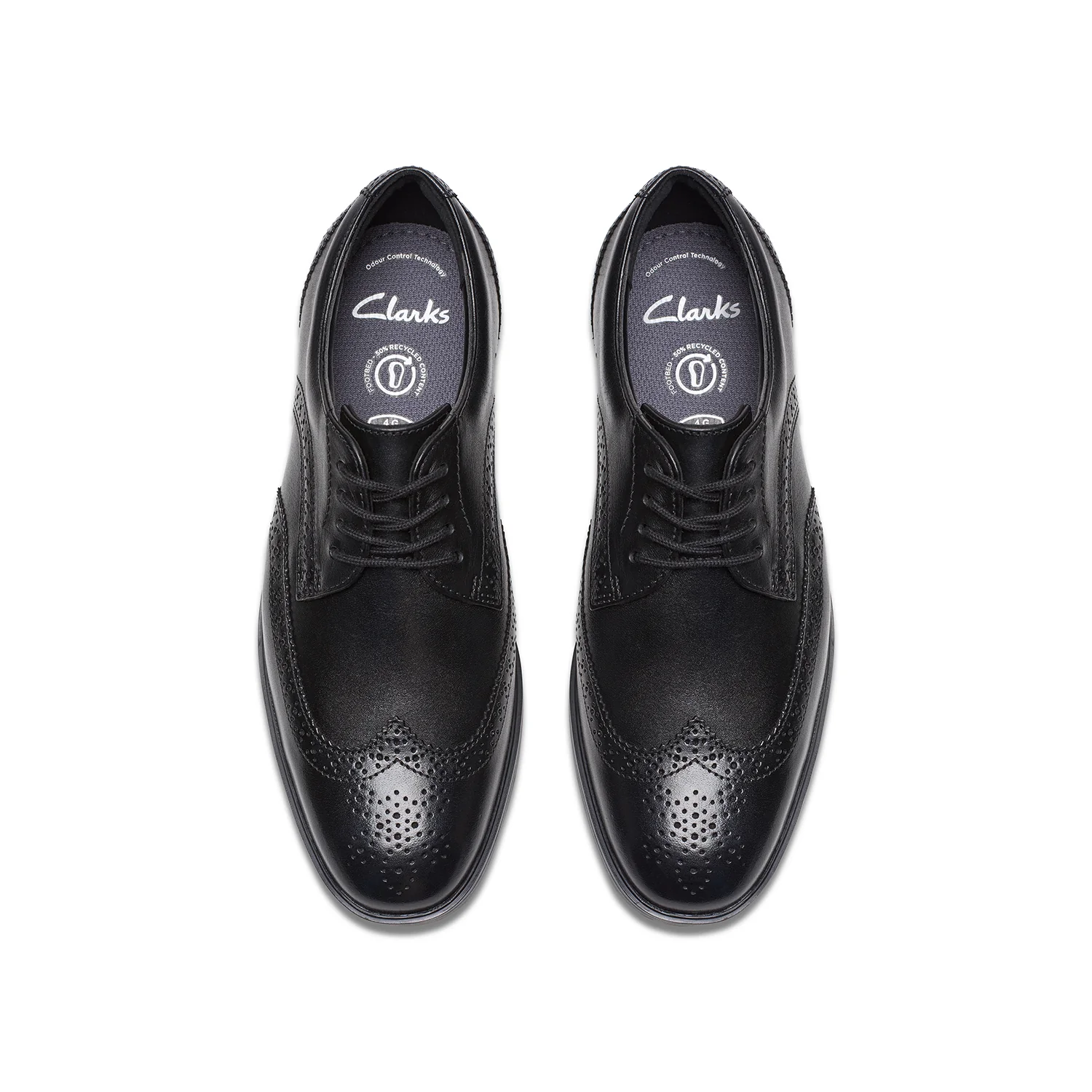 Boys - Jonwin Wing Youth Black Leather - Image 6