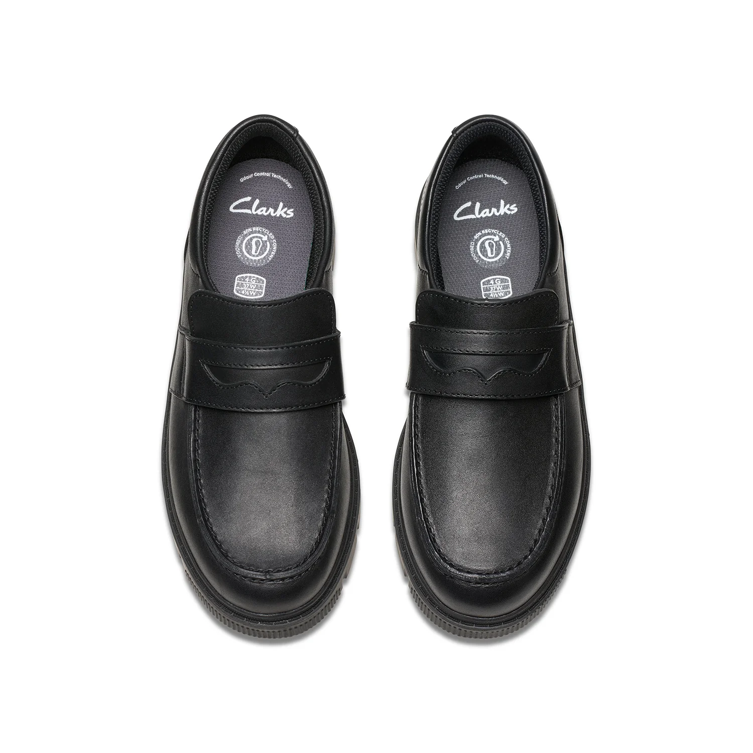Boys - Lorcam Craft Youth Black Leather - Image 6