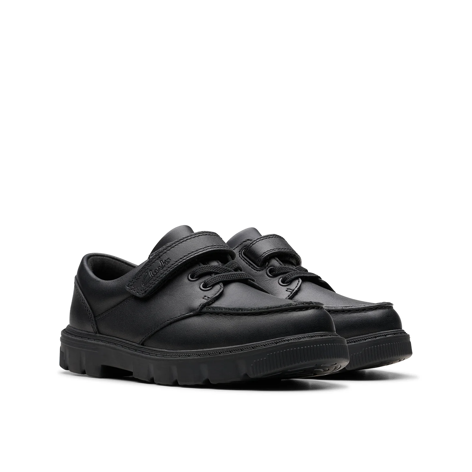 Boys - Lorcam Edge Kid Black Leather - Image 4