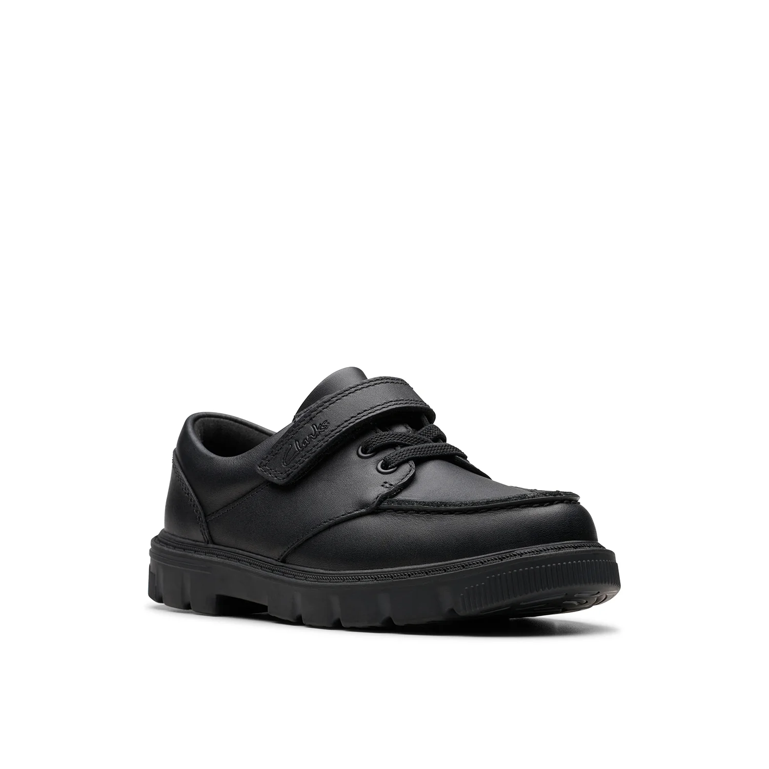 Boys - Lorcam Edge Kid Black Leather - Image 7