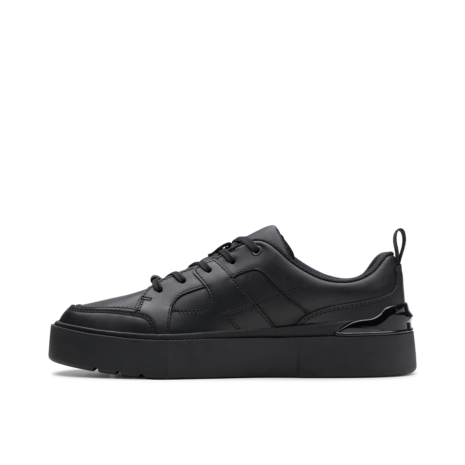Boys - Oslo Flare Youth Black Leather - Image 2
