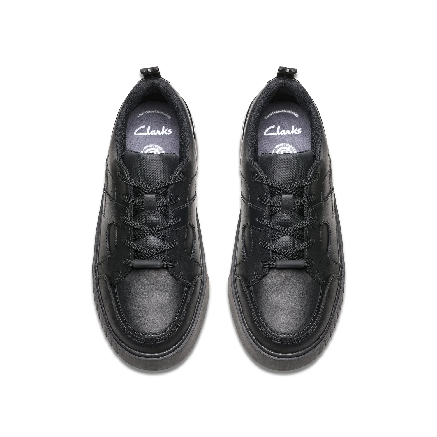 Boys - Oslo Flare Youth Black Leather - Image 6