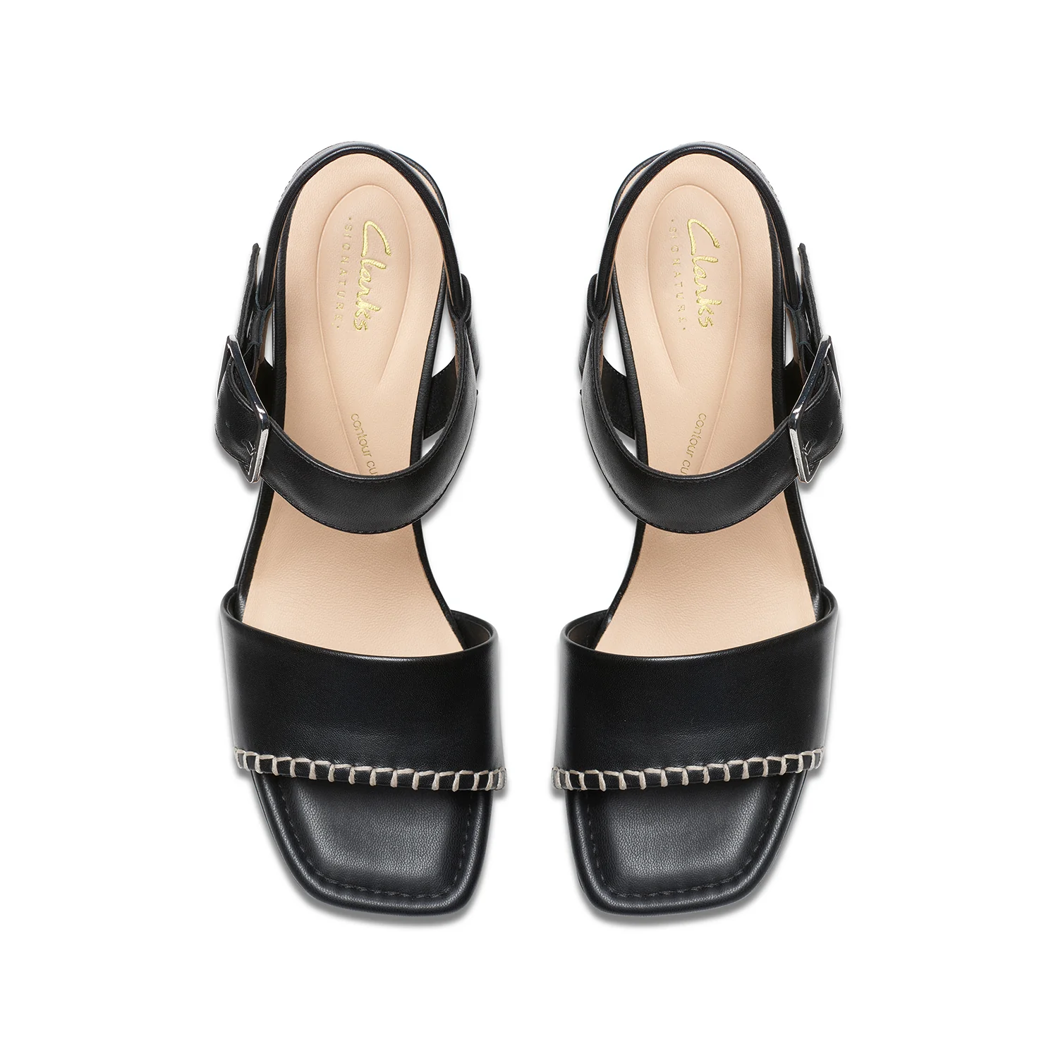Clarks - Siara65 Buckle Black Leather - Image 6