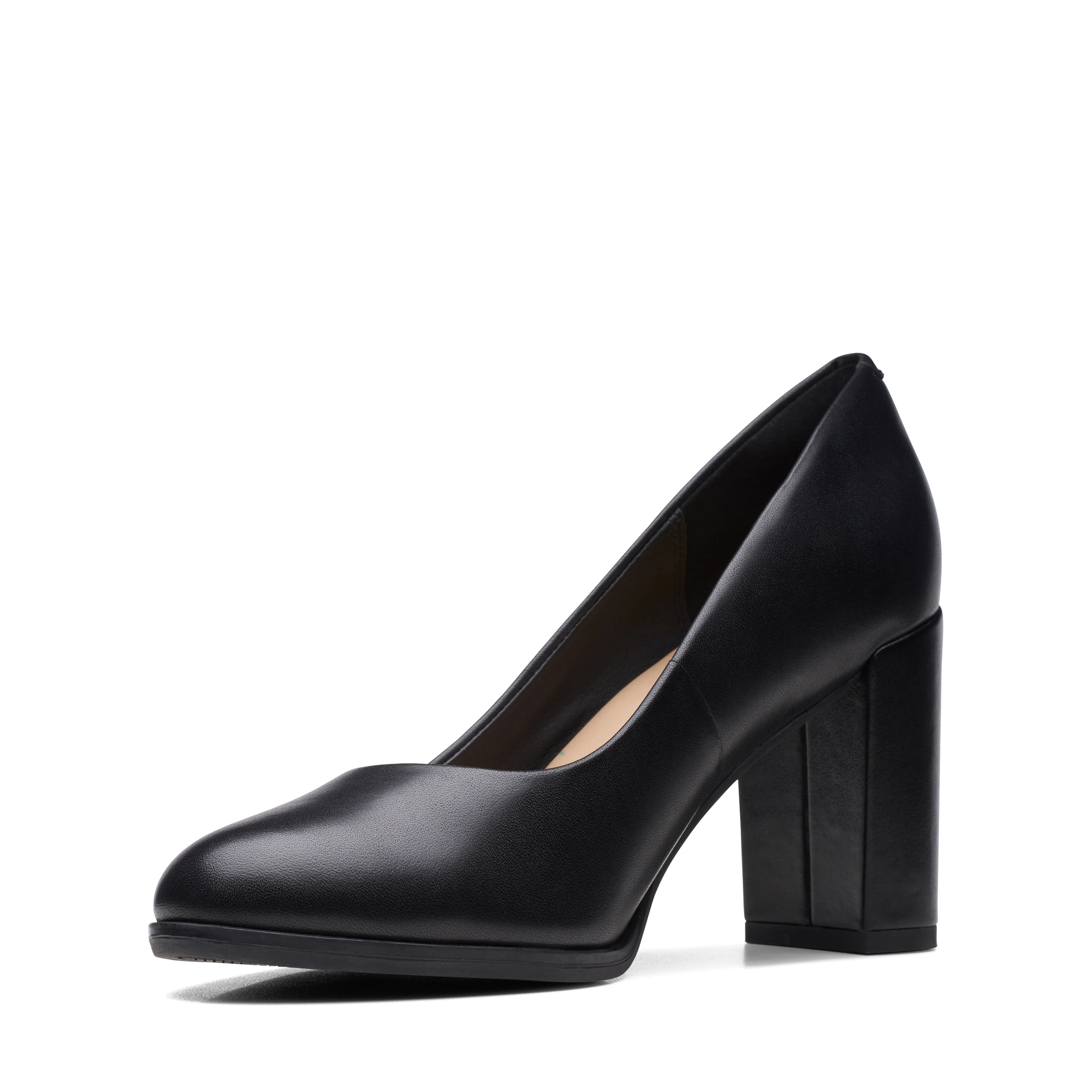 Womens - Freva85 Court Black Leather - Image 4