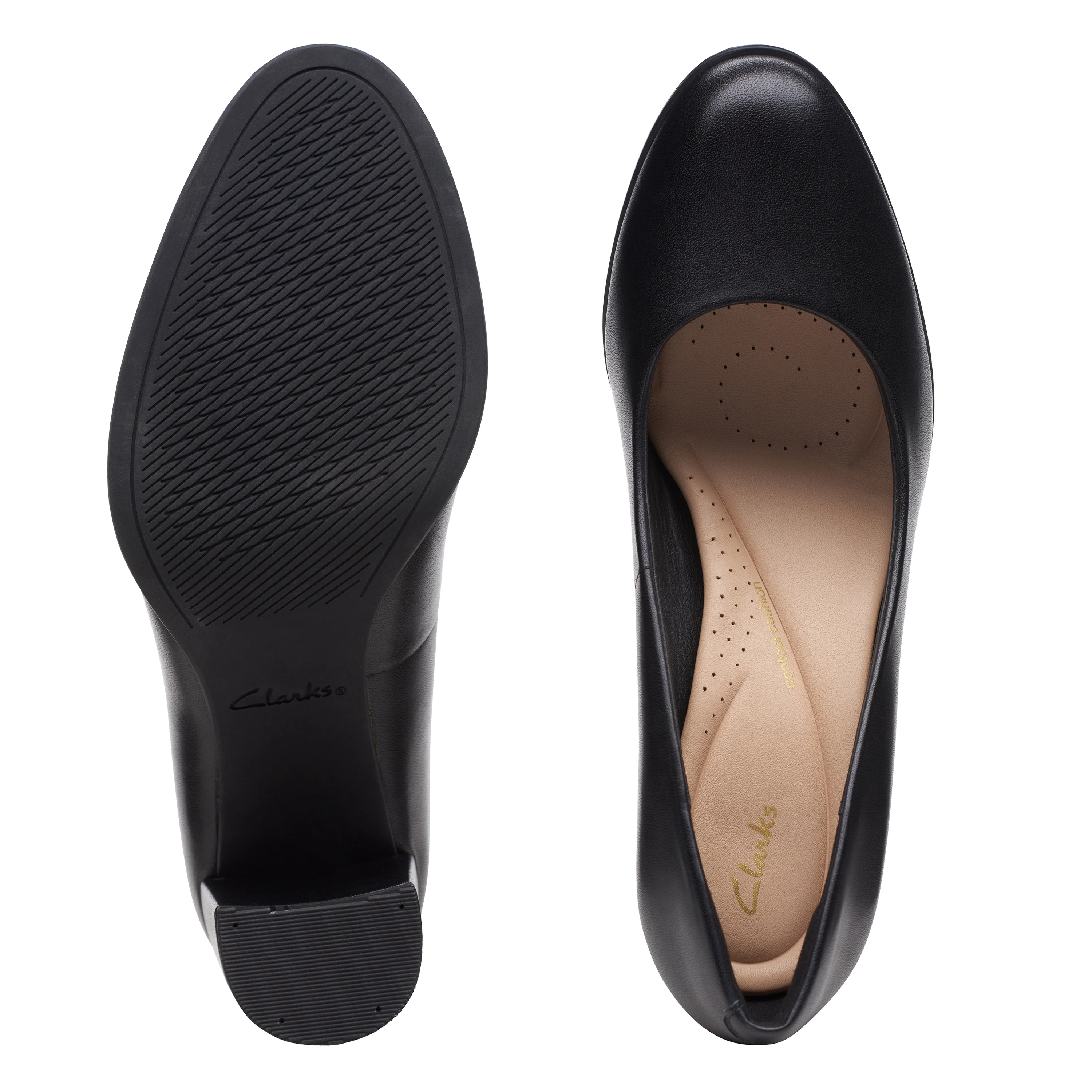 Womens - Freva85 Court Black Leather - Image 7