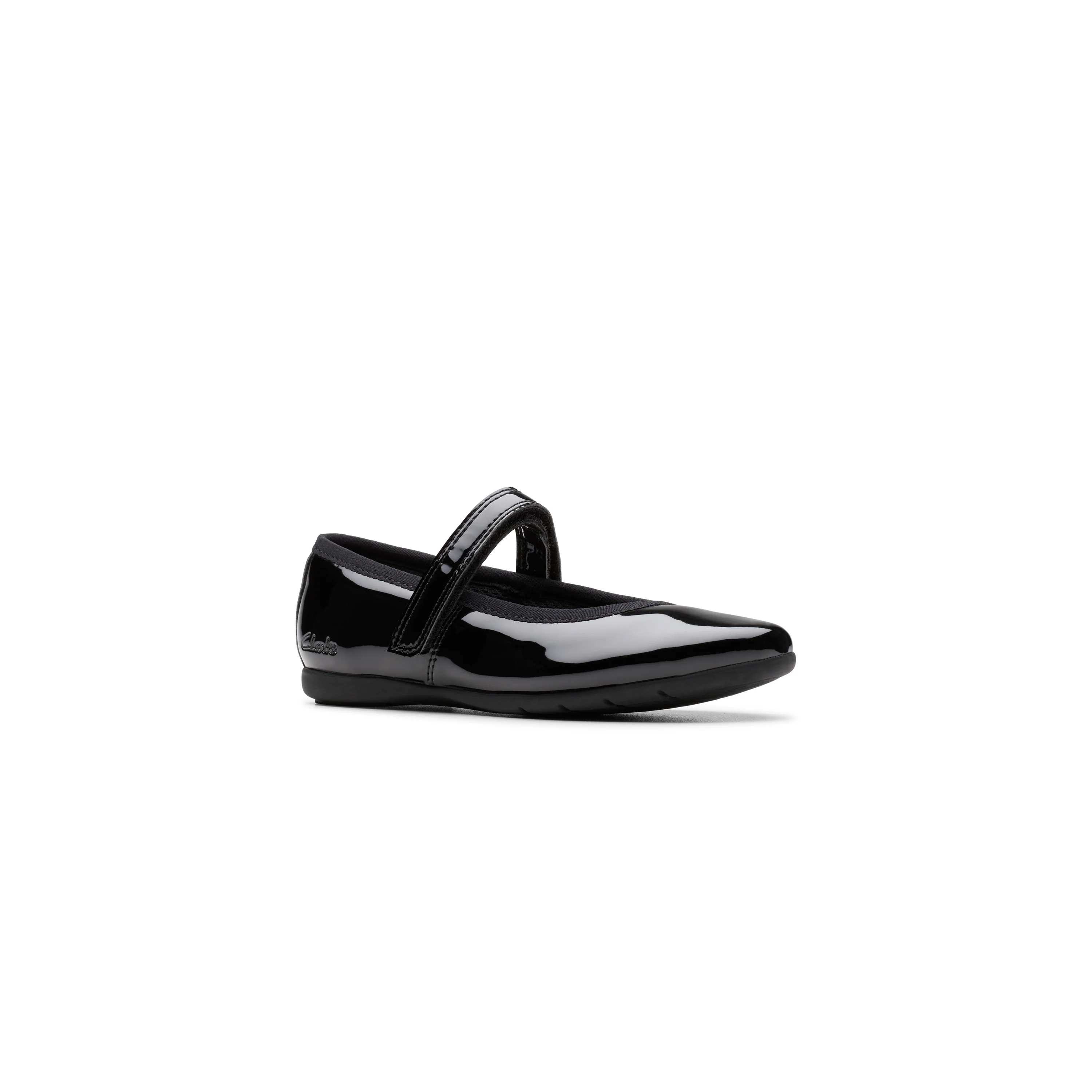 Girls- Dance Wish Kid. Black Patent - Image 4