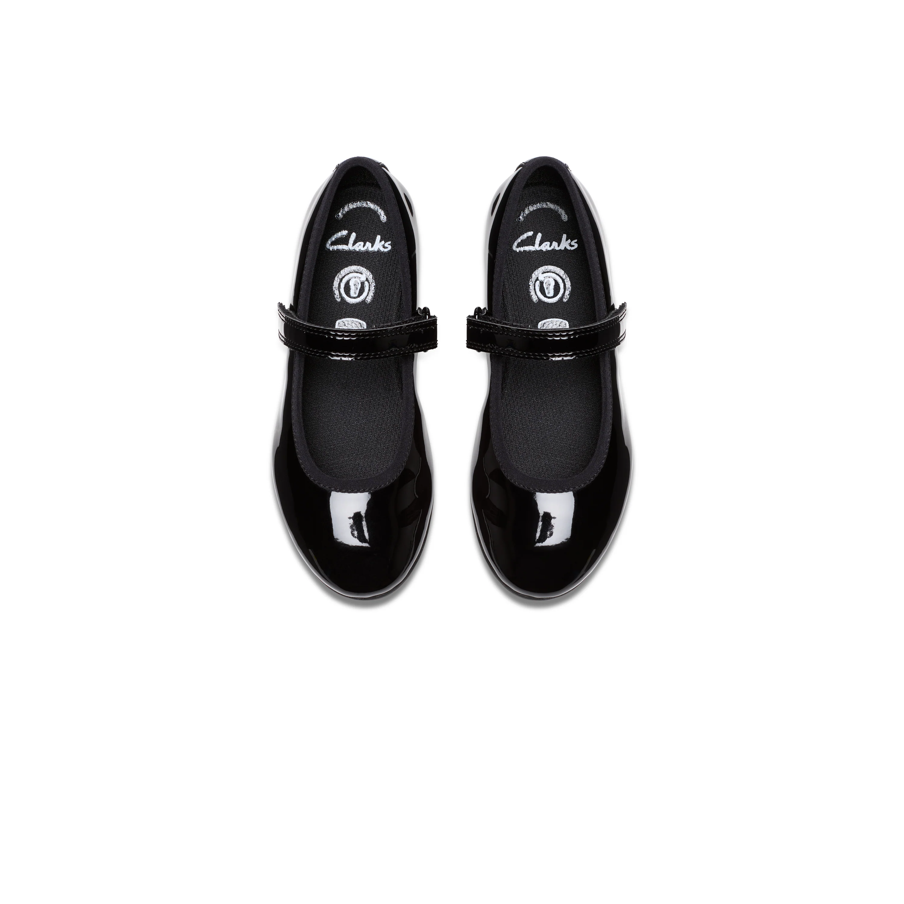 Girls- Dance Wish Kid. Black Patent - Image 6