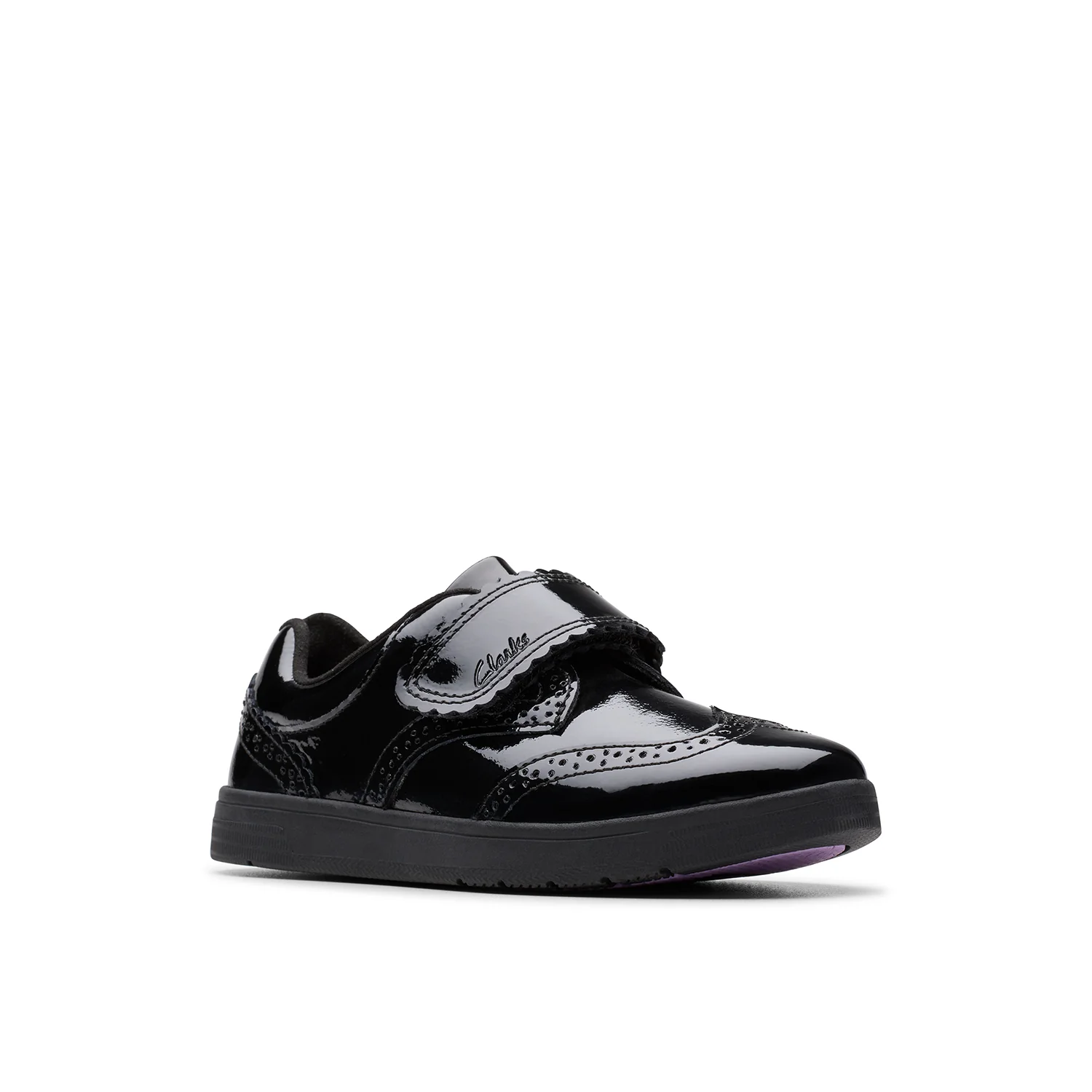 Girls - Disco Skip Kid. Black Patent - Image 4