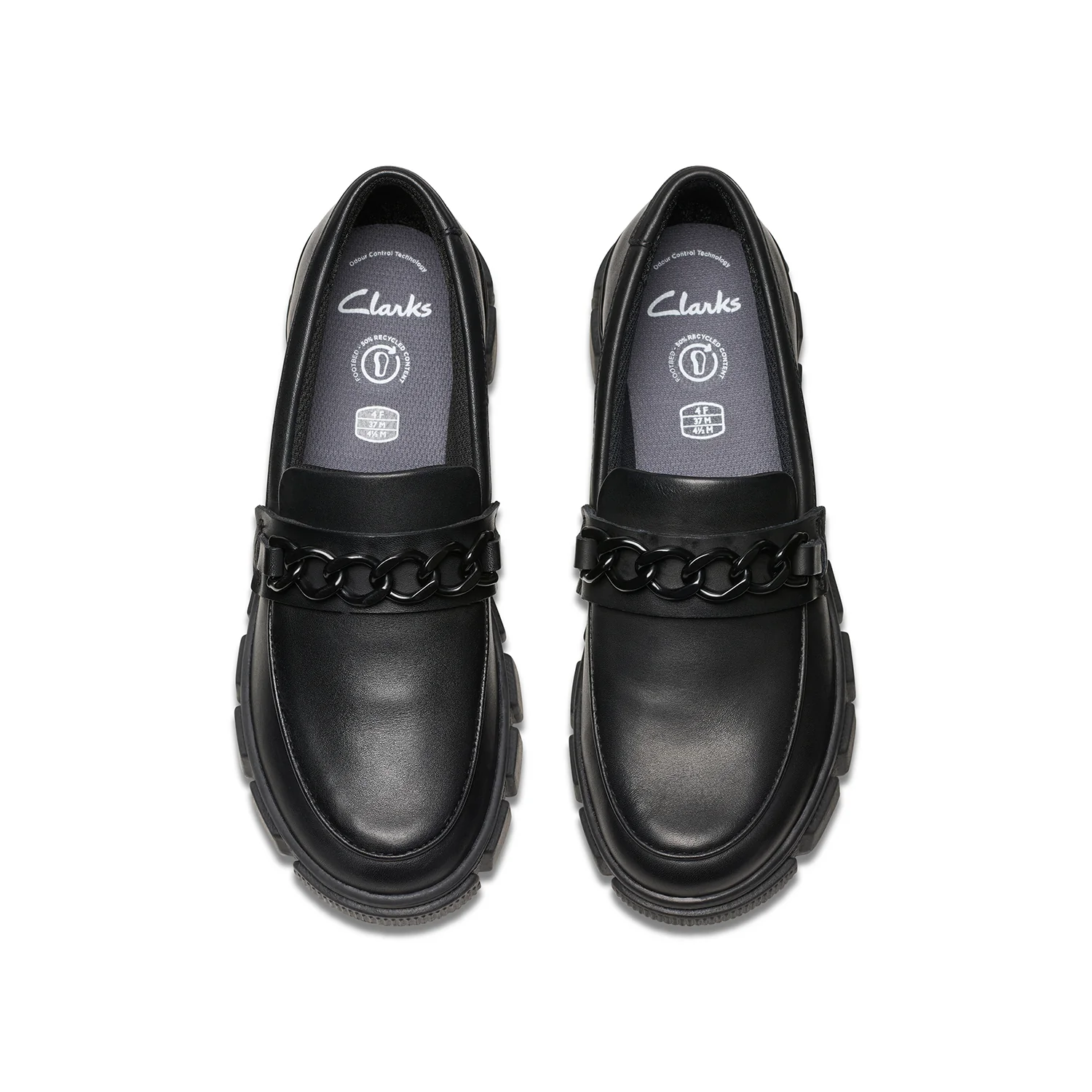 Girls - Evyn Walk Youth. Black Leather - Image 6