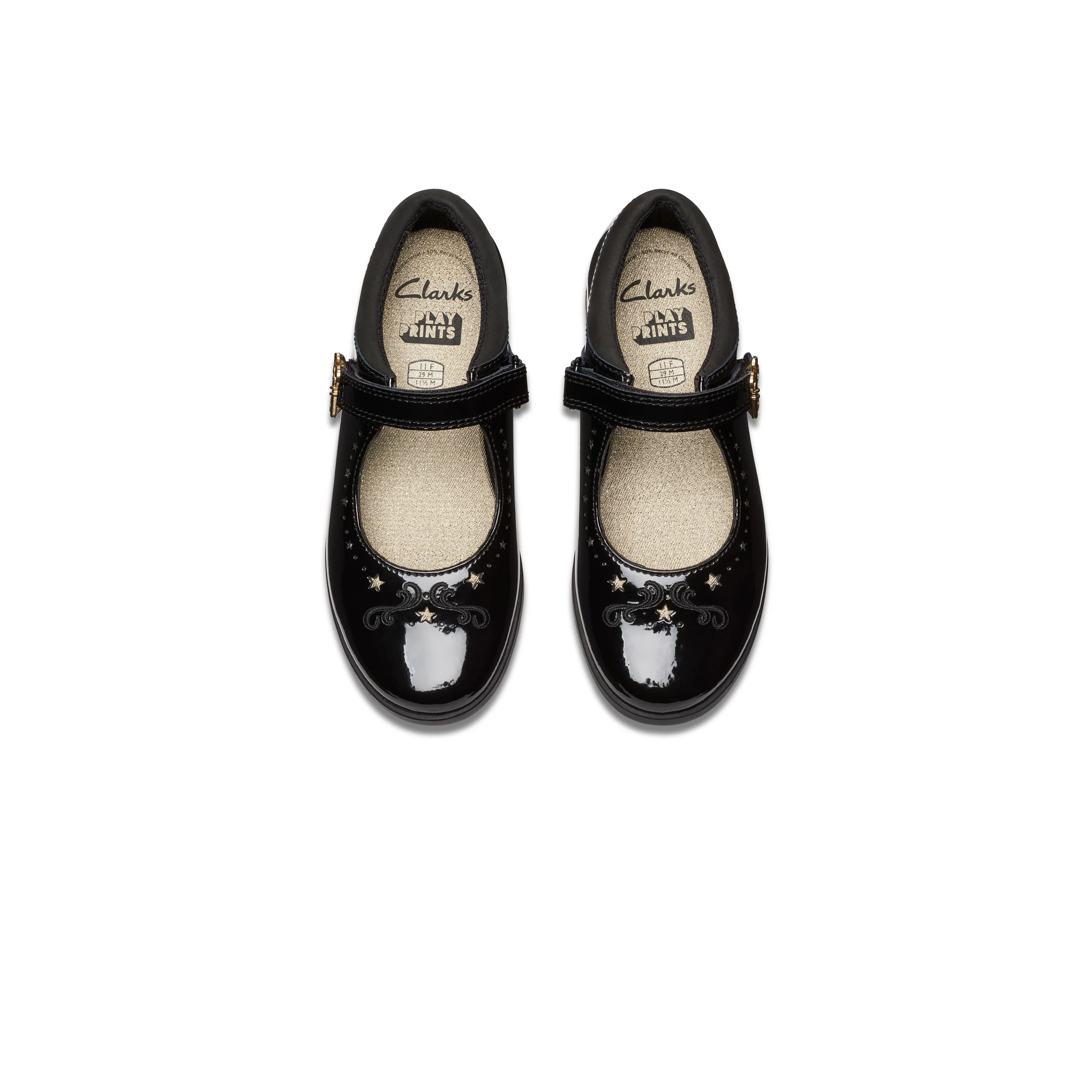 Girls - Lock Magic Kid. Black Patent - Image 6