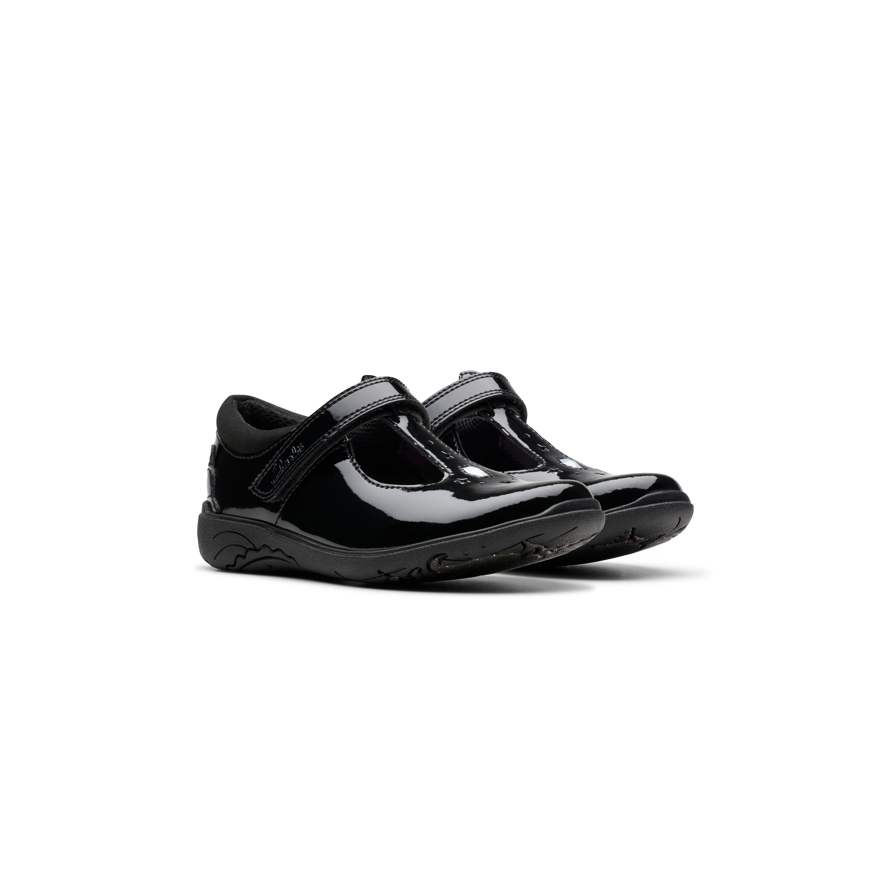 Girls - Relda Gem Kid. Black Pat - Image 4