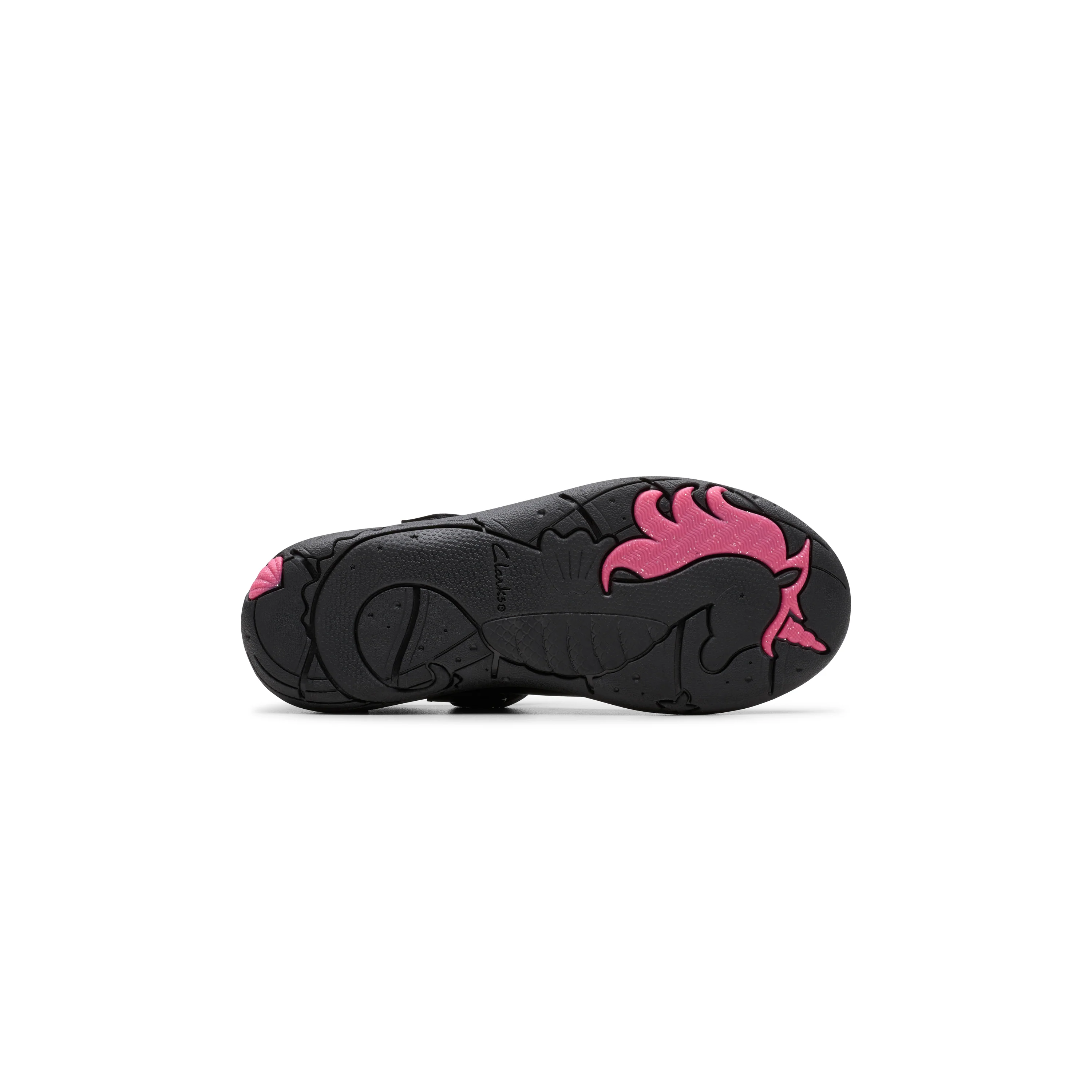 Girls- Relda Wish Kid. Black Leather - Image 3