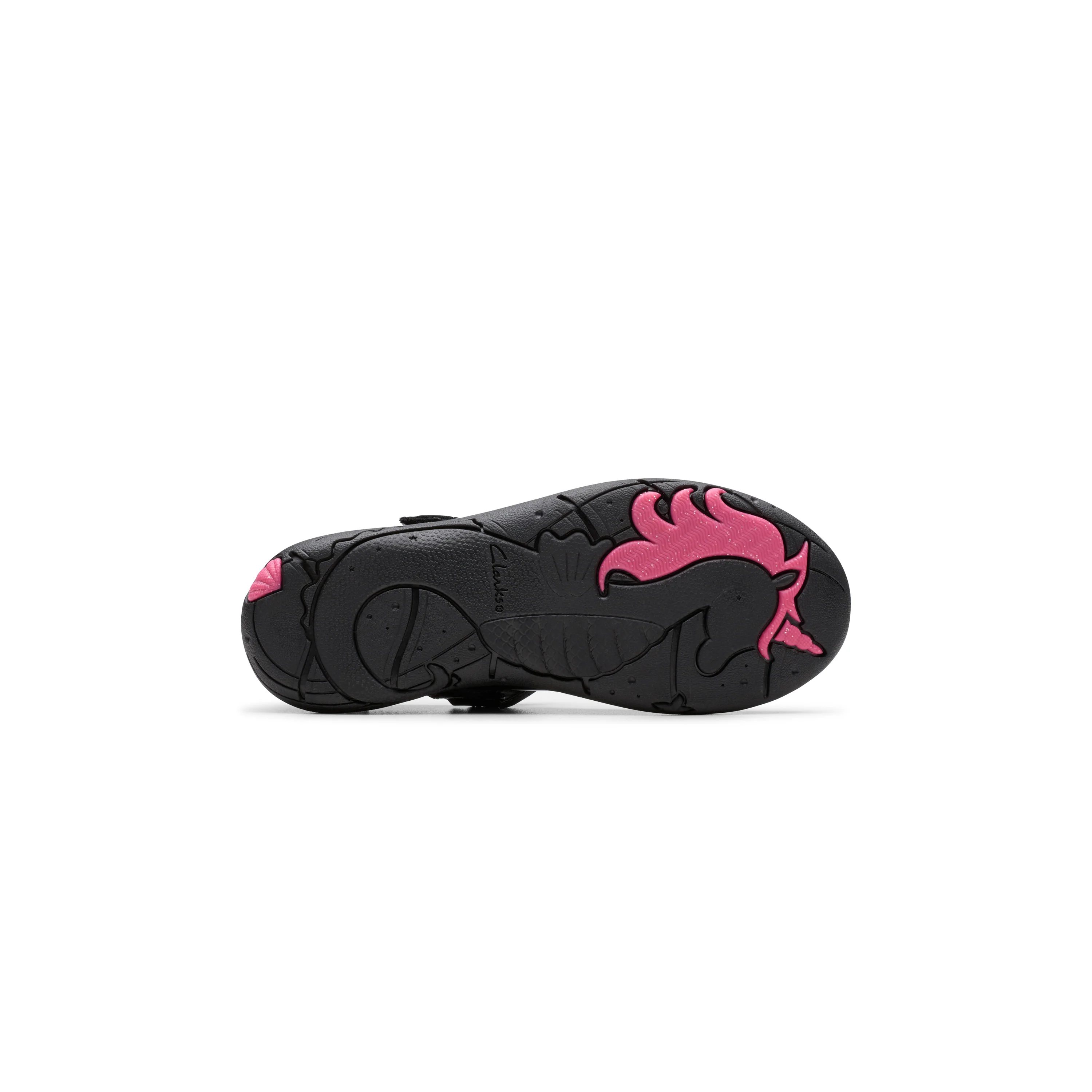 Girls- Relda Wish Kid. Black Patent - Image 3