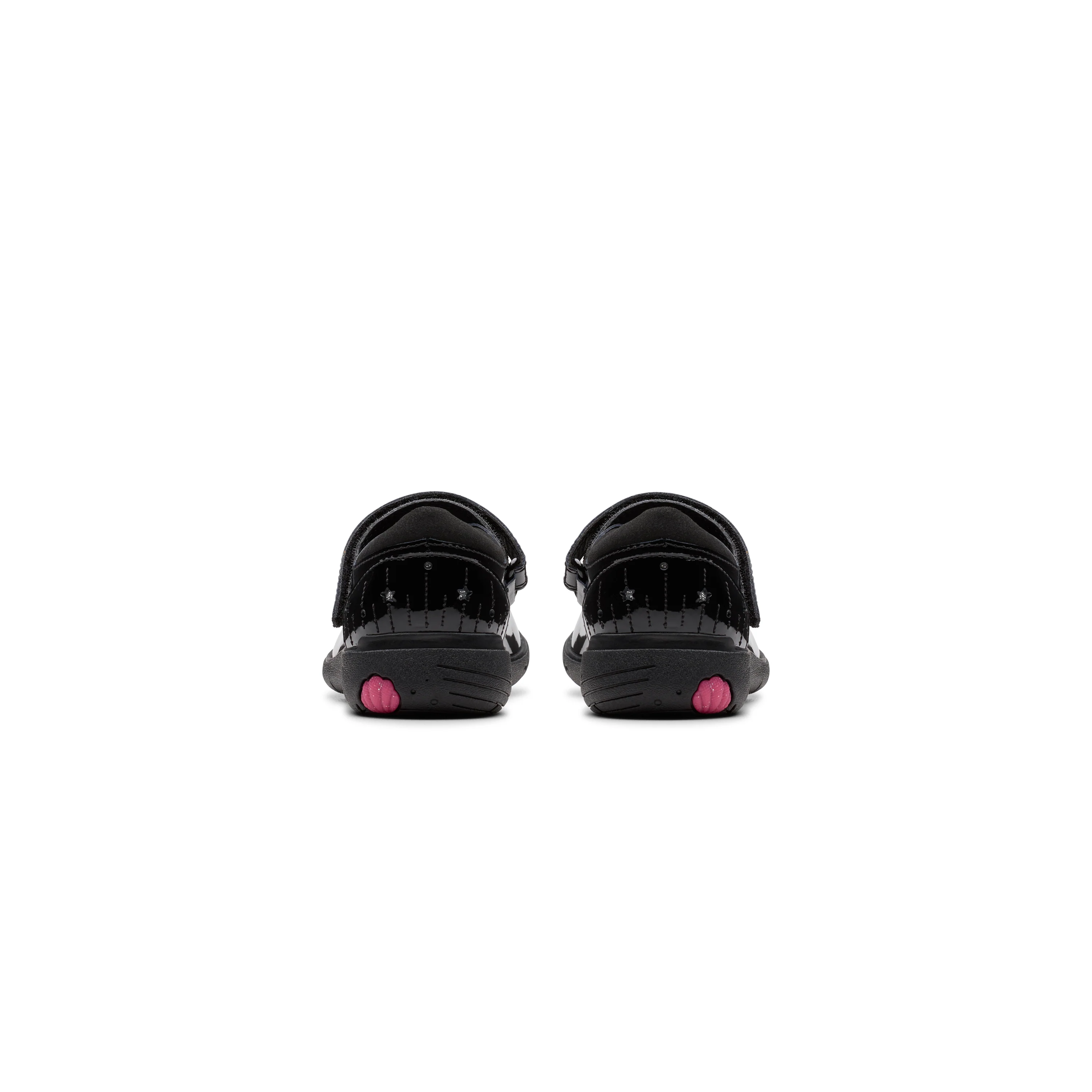 Girls- Relda Wish Kid. Black Patent - Image 5