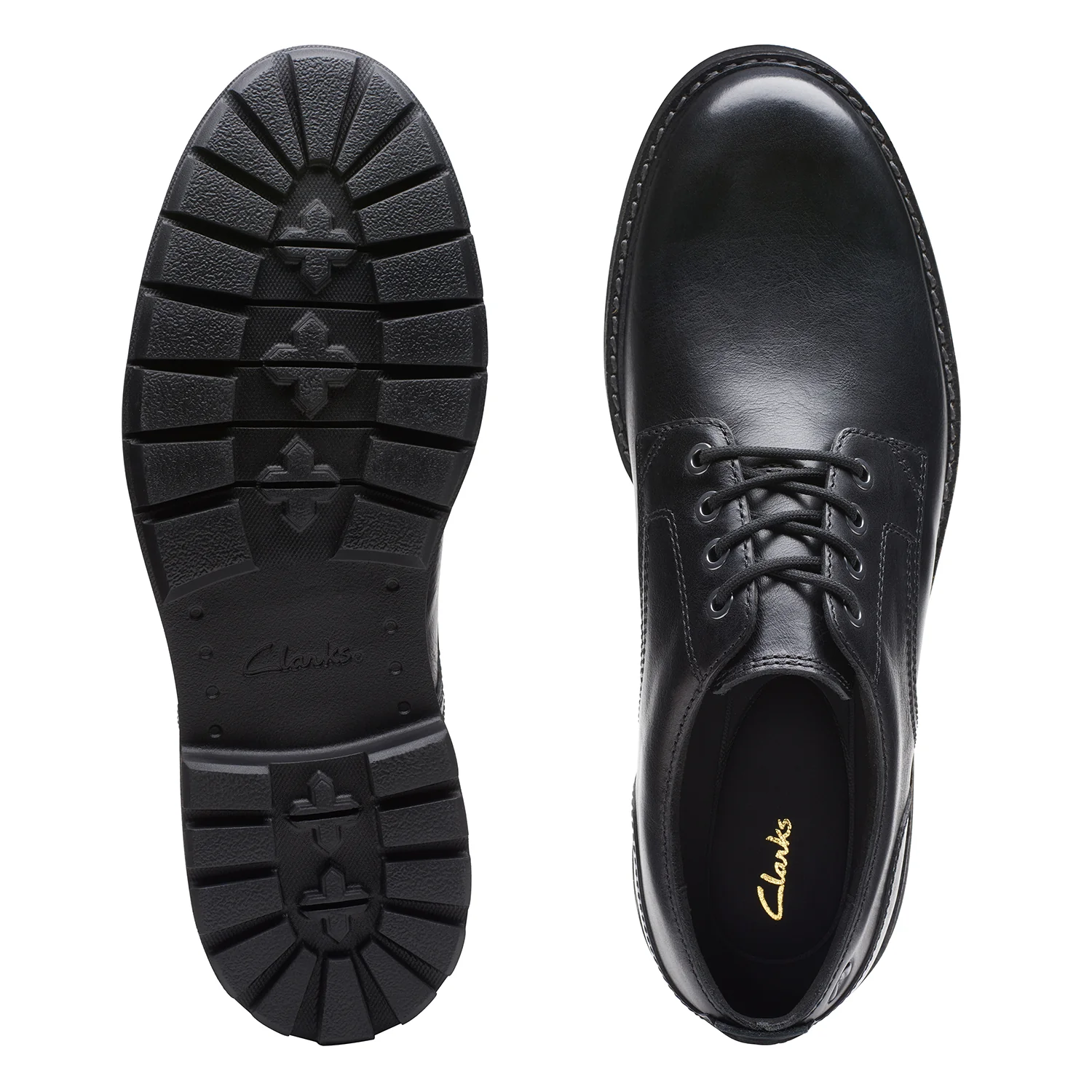 Mens - Batcombe Tie Black Leather - Image 7