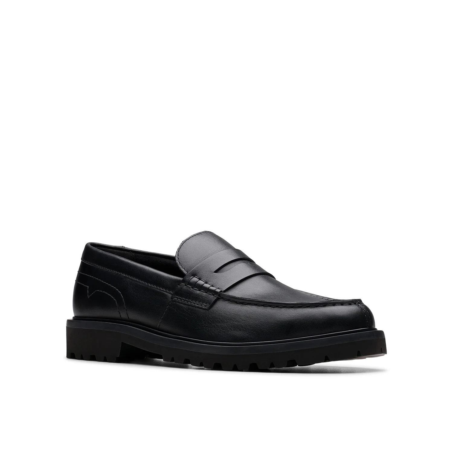 Mens - Berwick Lo Black Leather - Image 4