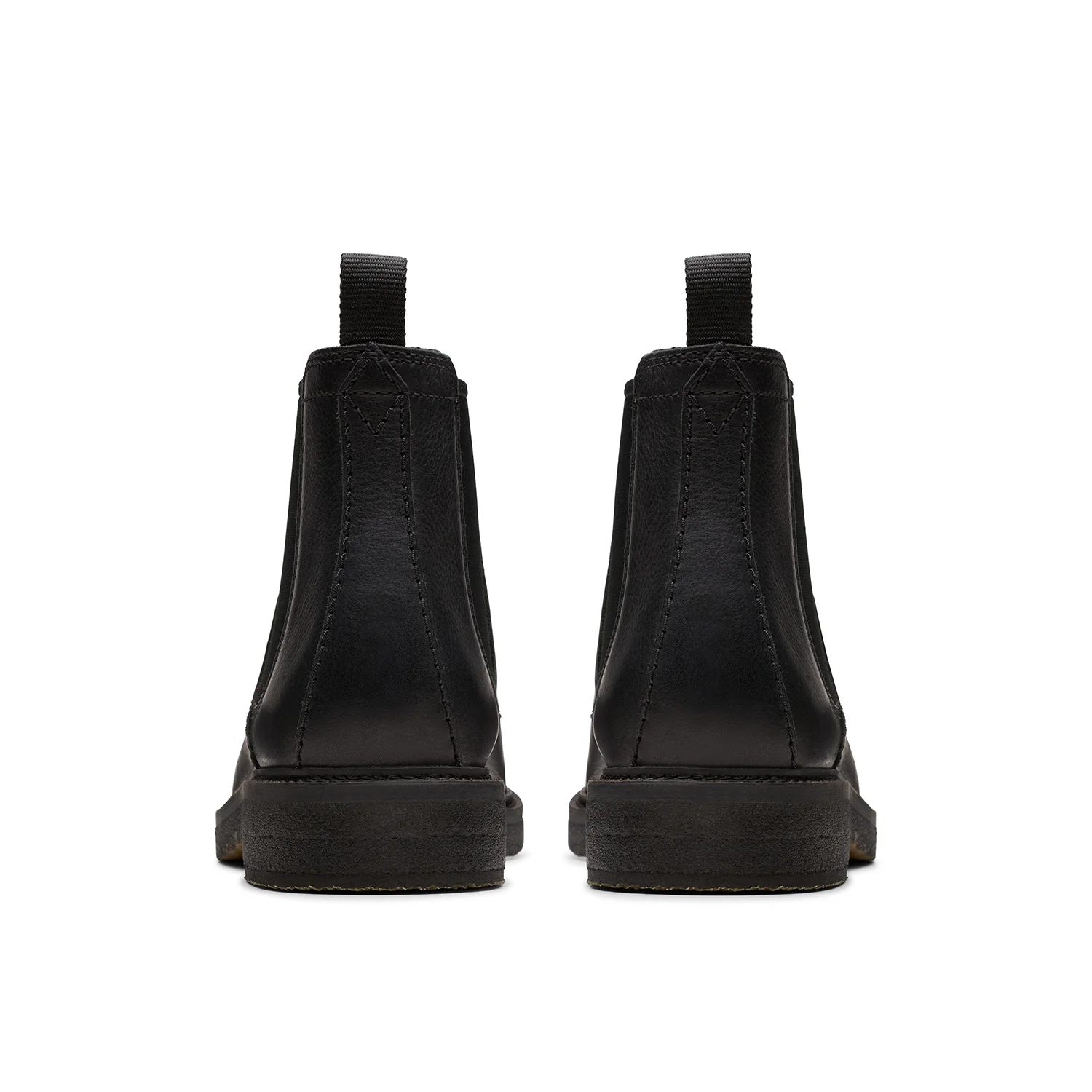 Mens - Clarkdale Easy Black Leather - Image 5