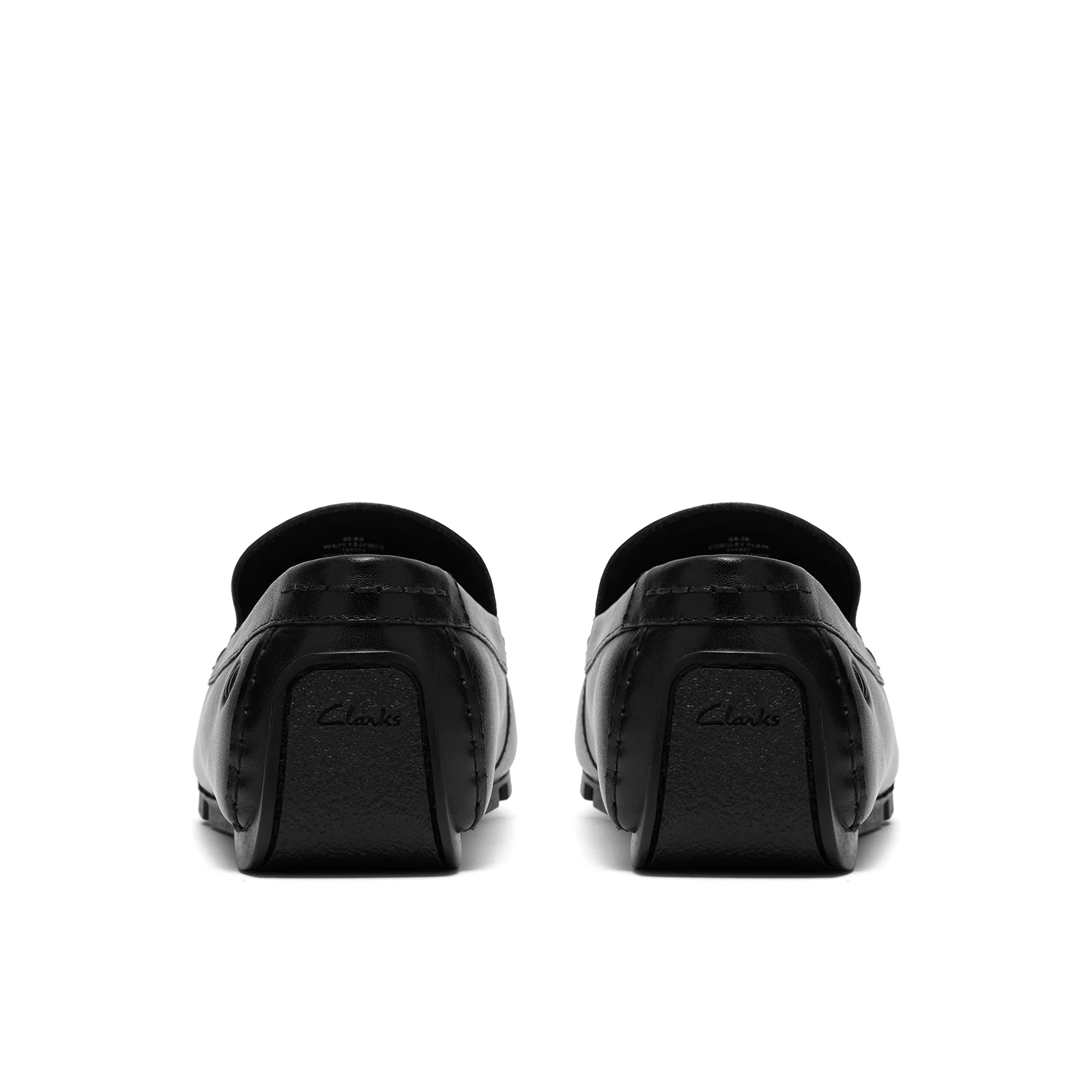 Mens - Corsley Plain Black Leather - Image 5