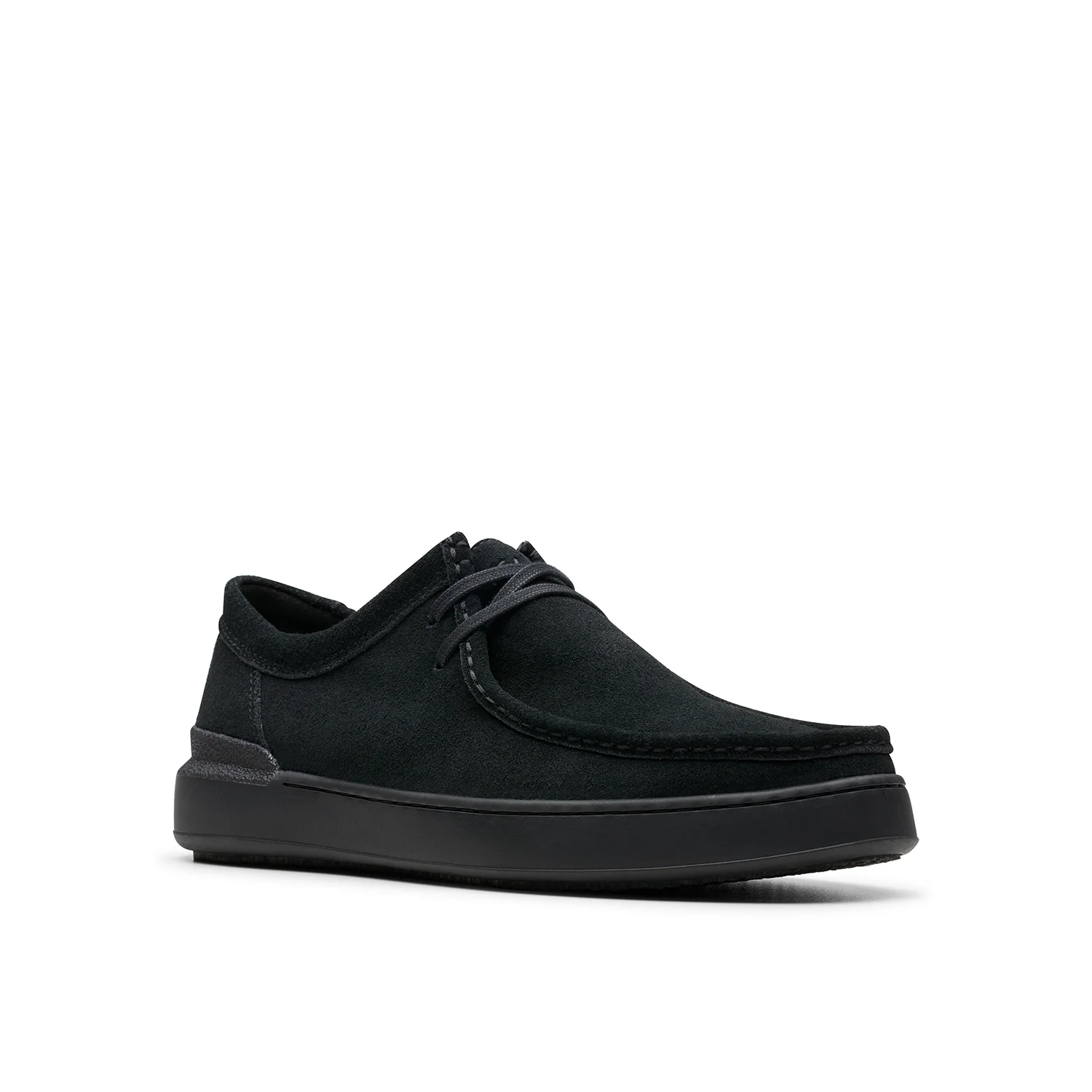 Mens - Courtlite Seam Black Suede - Image 7