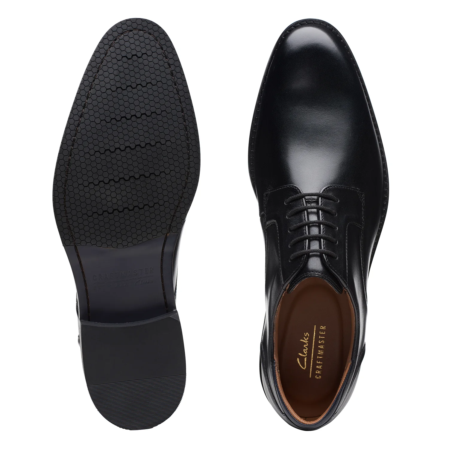 Mens Craft Arlo Lace Black Leather - Image 7