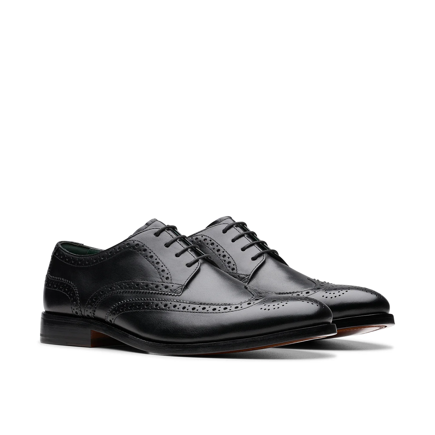 Mens - Craft James Tip Black Leather - Image 4