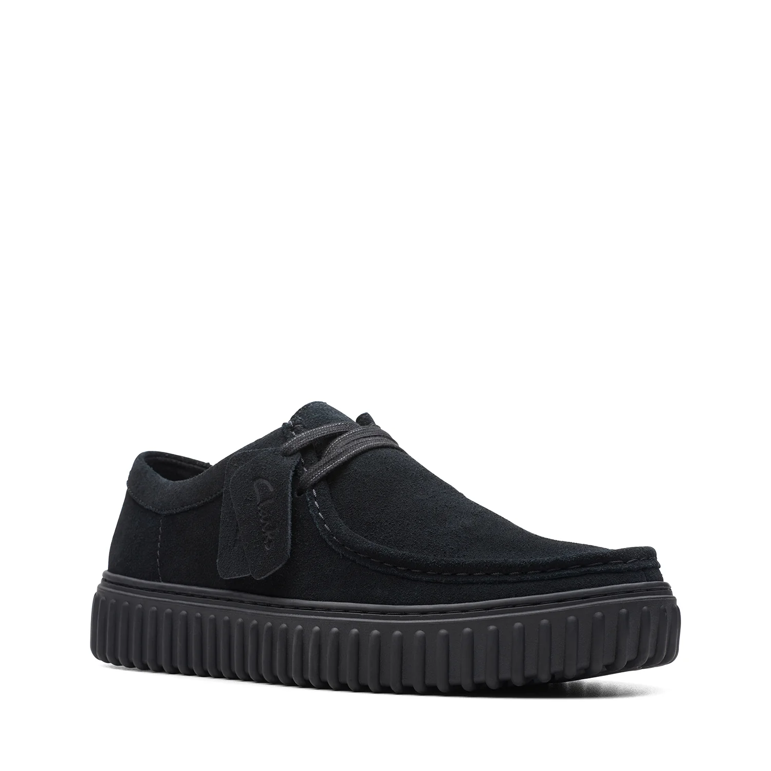Mens - Torhill Lo Black Suede - Image 2