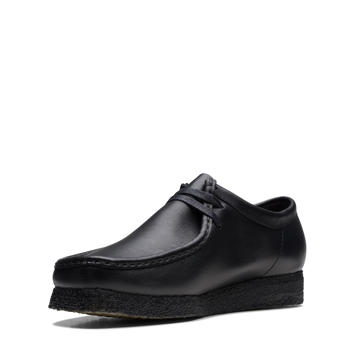 Mens - Wallabee Black Leather - Image 4