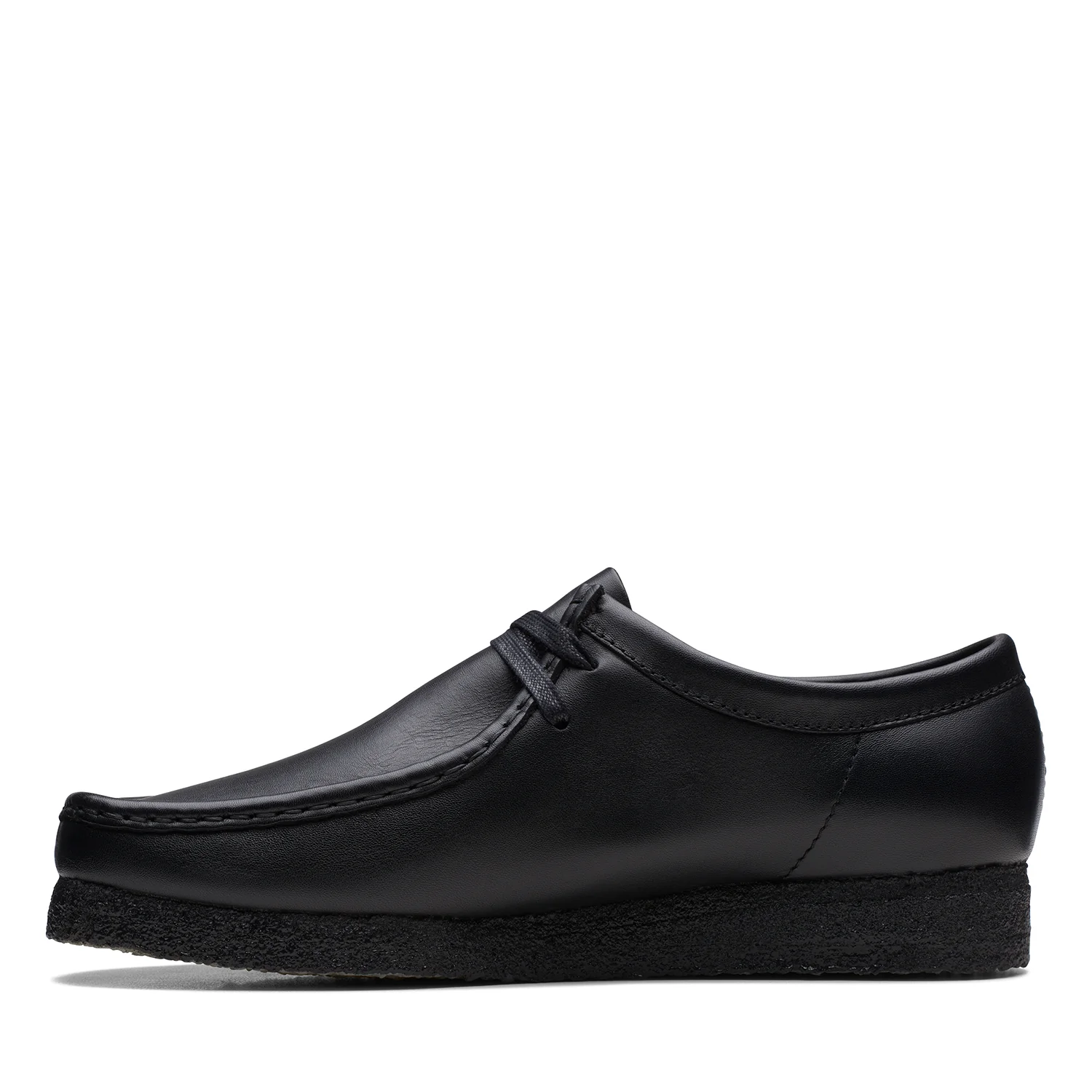 Mens - Wallabee Black Leather - Image 5