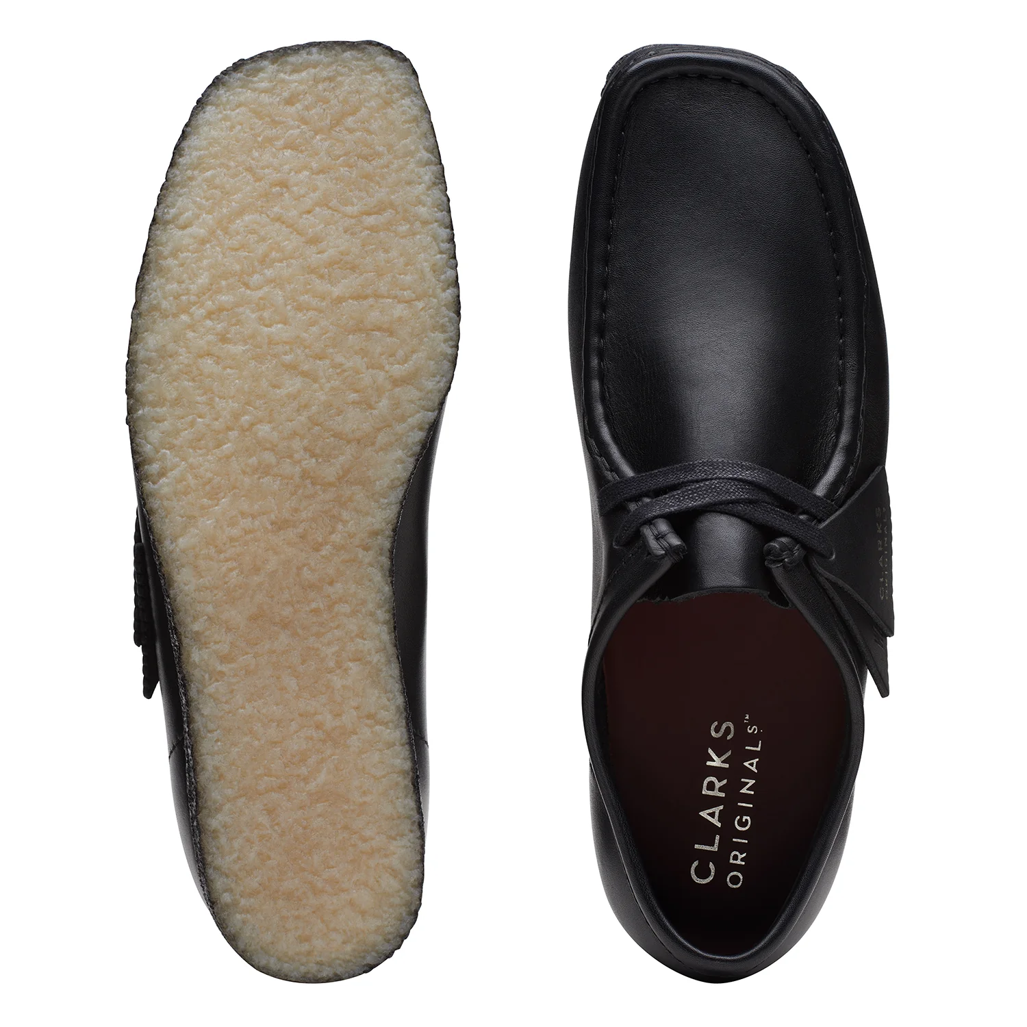 Mens - Wallabee Black Leather - Image 7