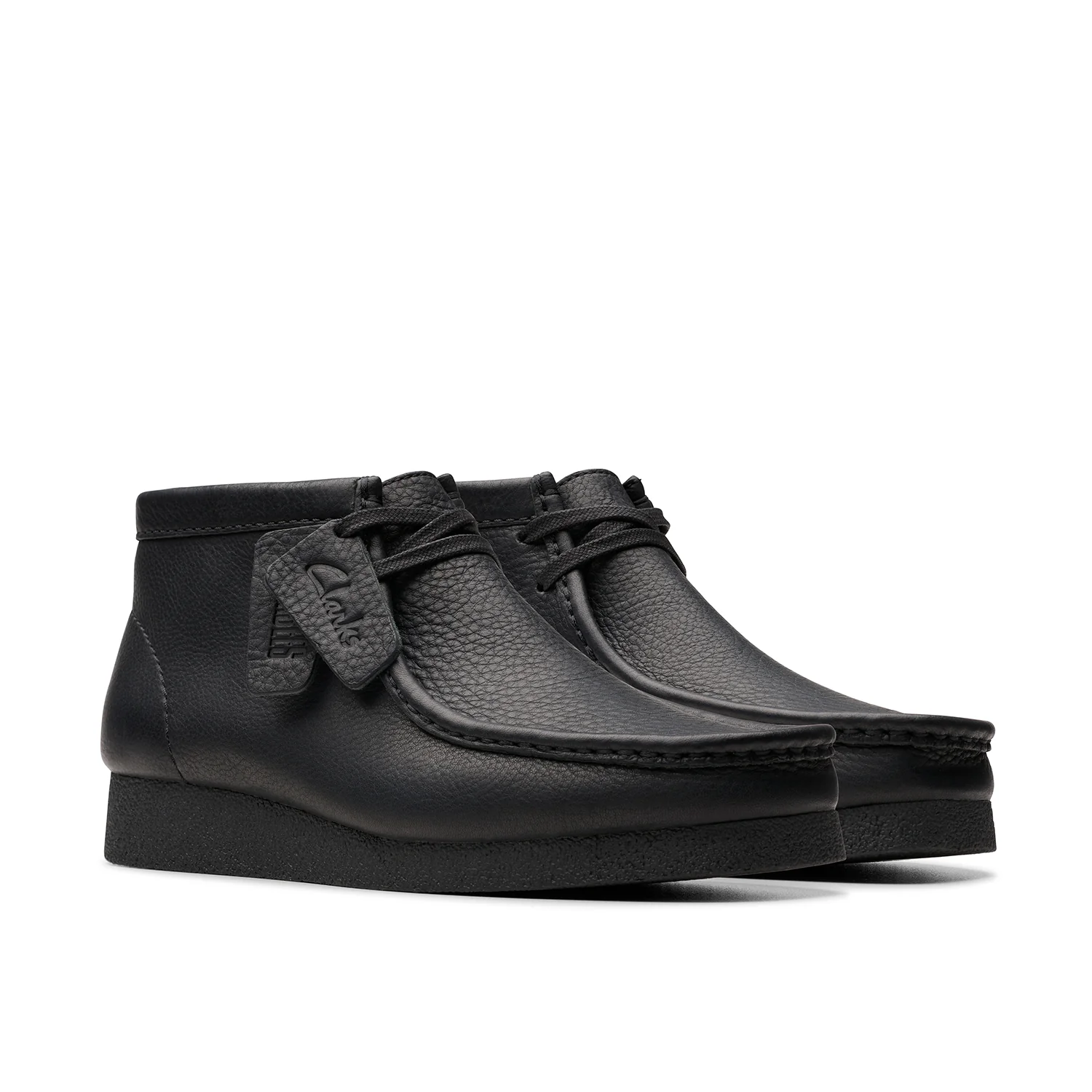 Mens - Wallabee EVO BT Black Leather - Image 4
