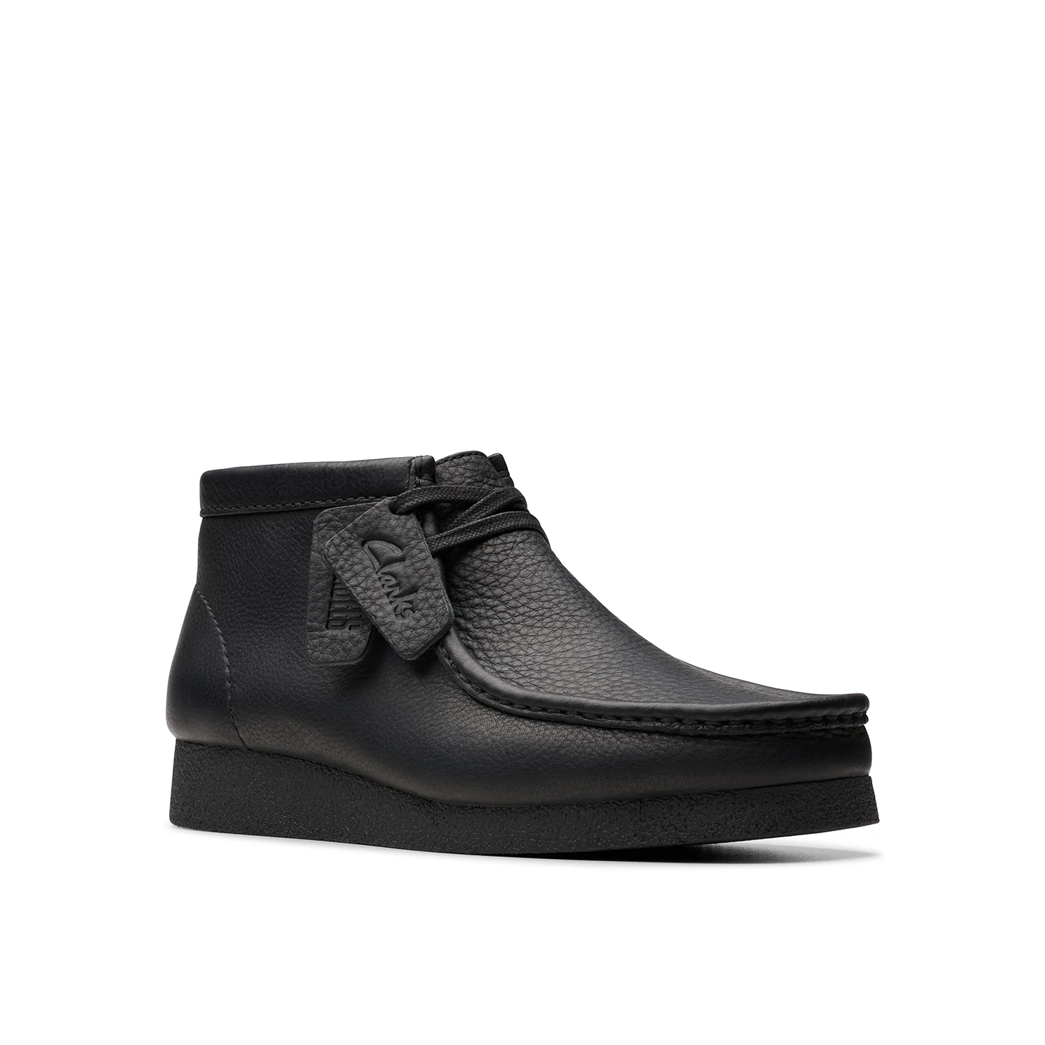 Mens - Wallabee EVO BT Black Leather - Image 7