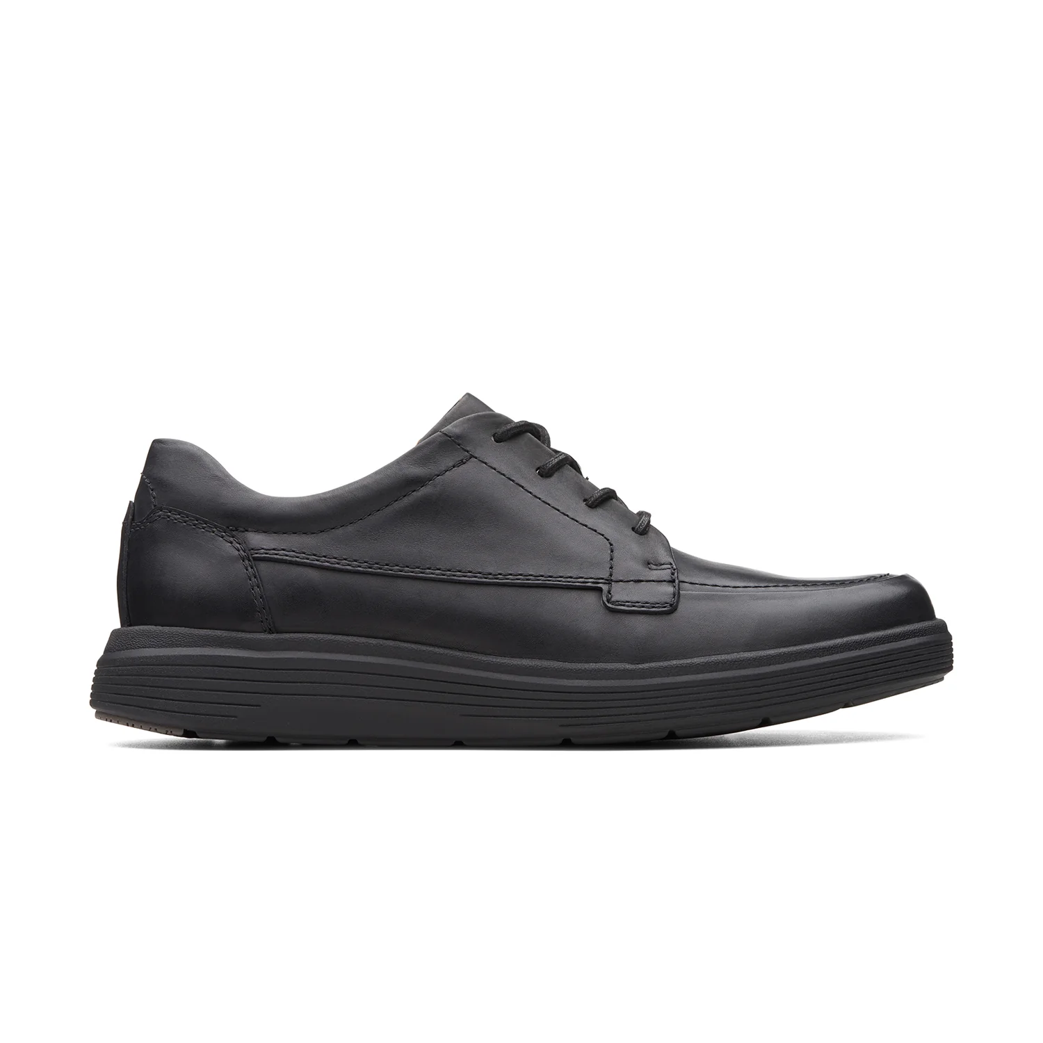 Mens - Un Abode Ease  Black Leather