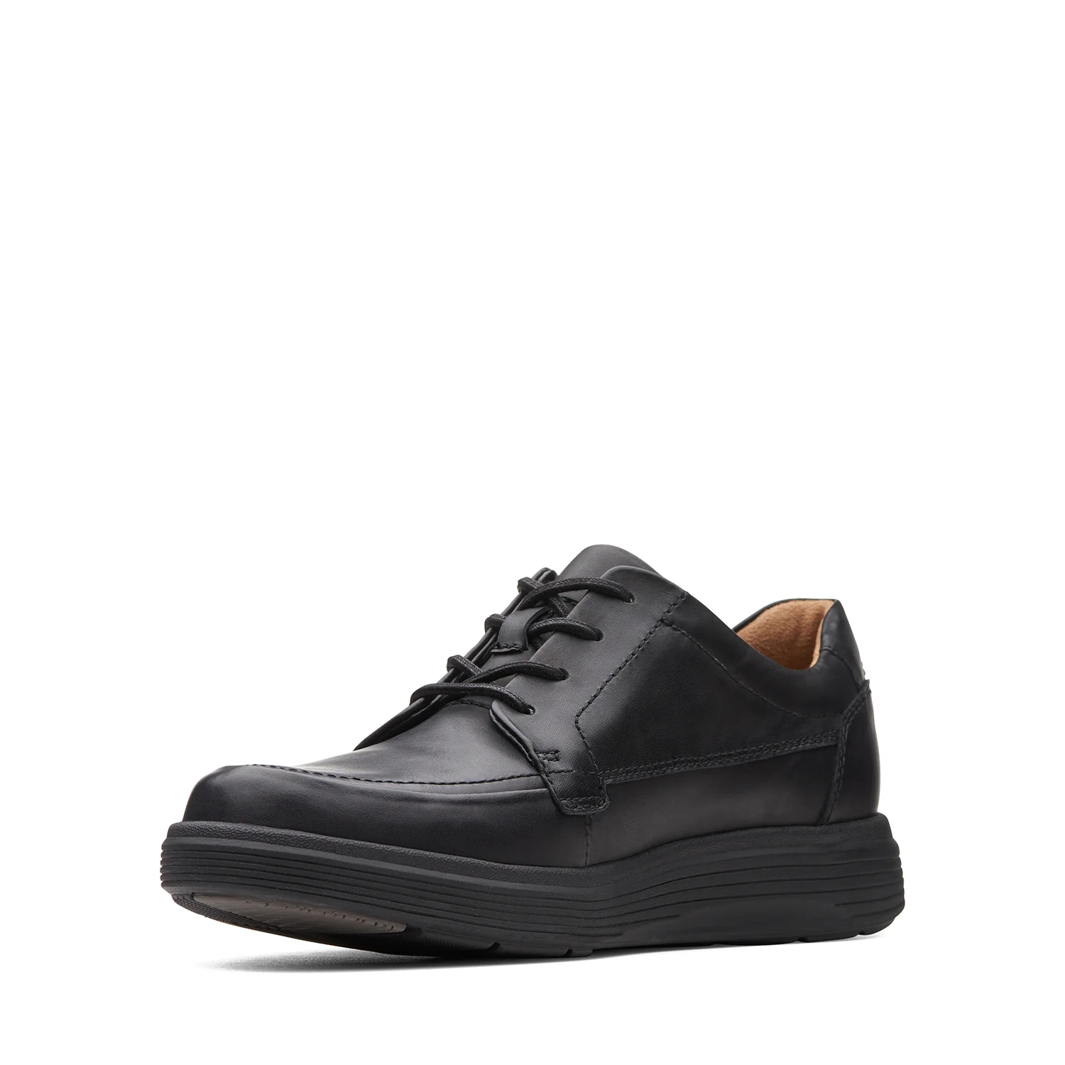 Mens - Un Abode Ease  Black Leather - Image 4