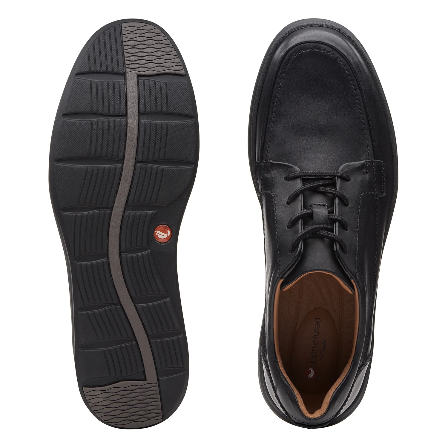 Mens - Un Abode Ease  Black Leather - Image 7