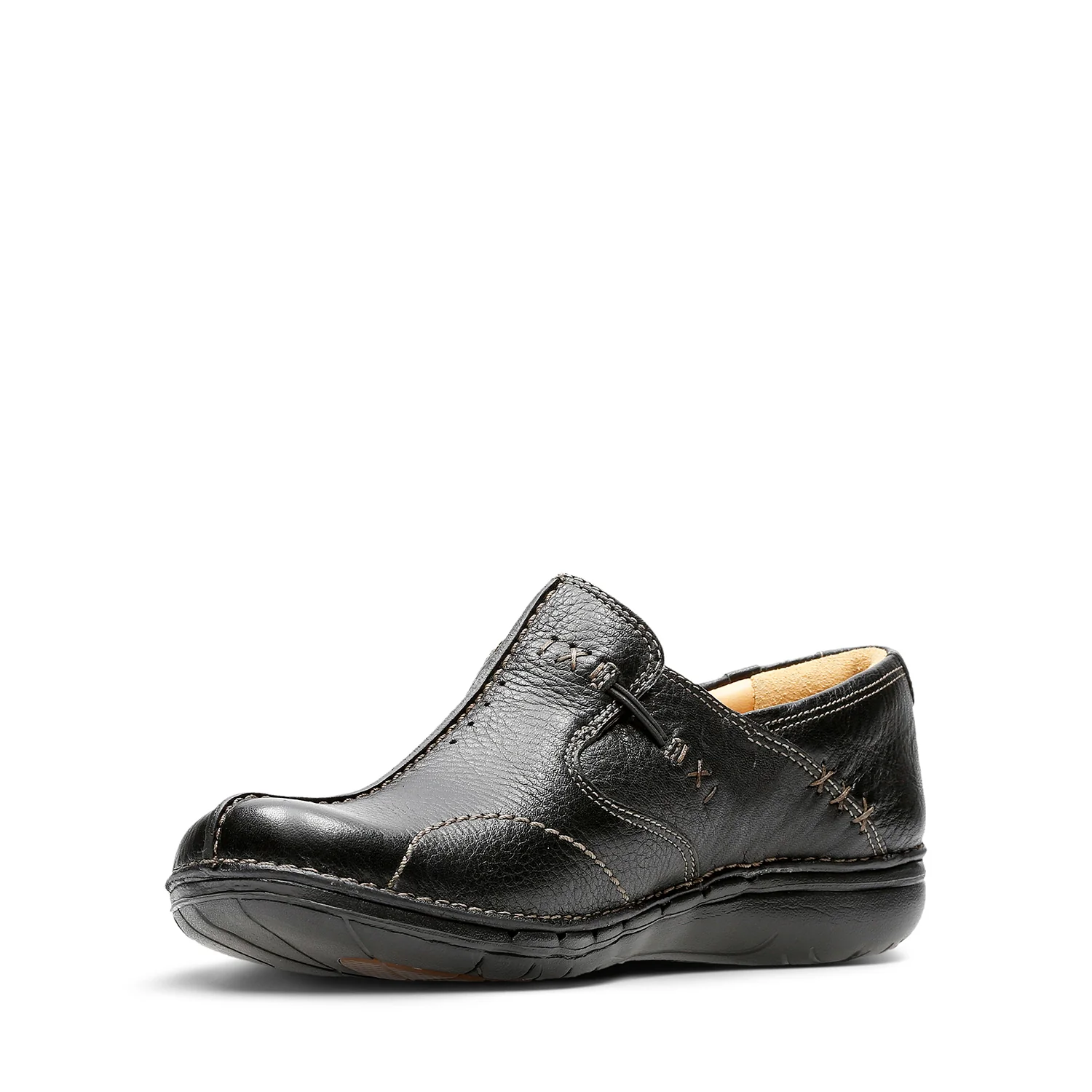 Womens - Un Loop Black Leather - Image 4