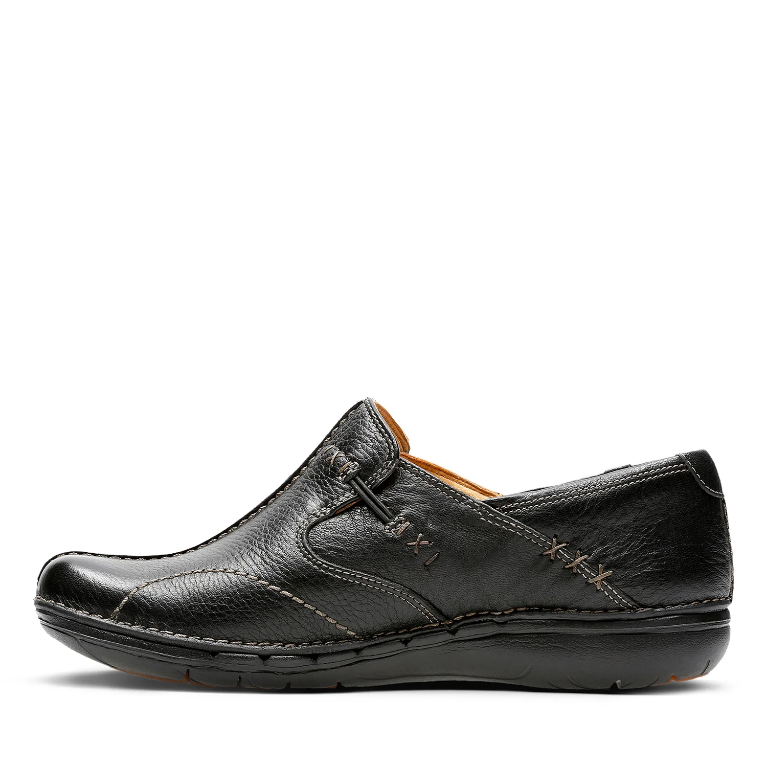 Womens - Un Loop Black Leather - Image 5
