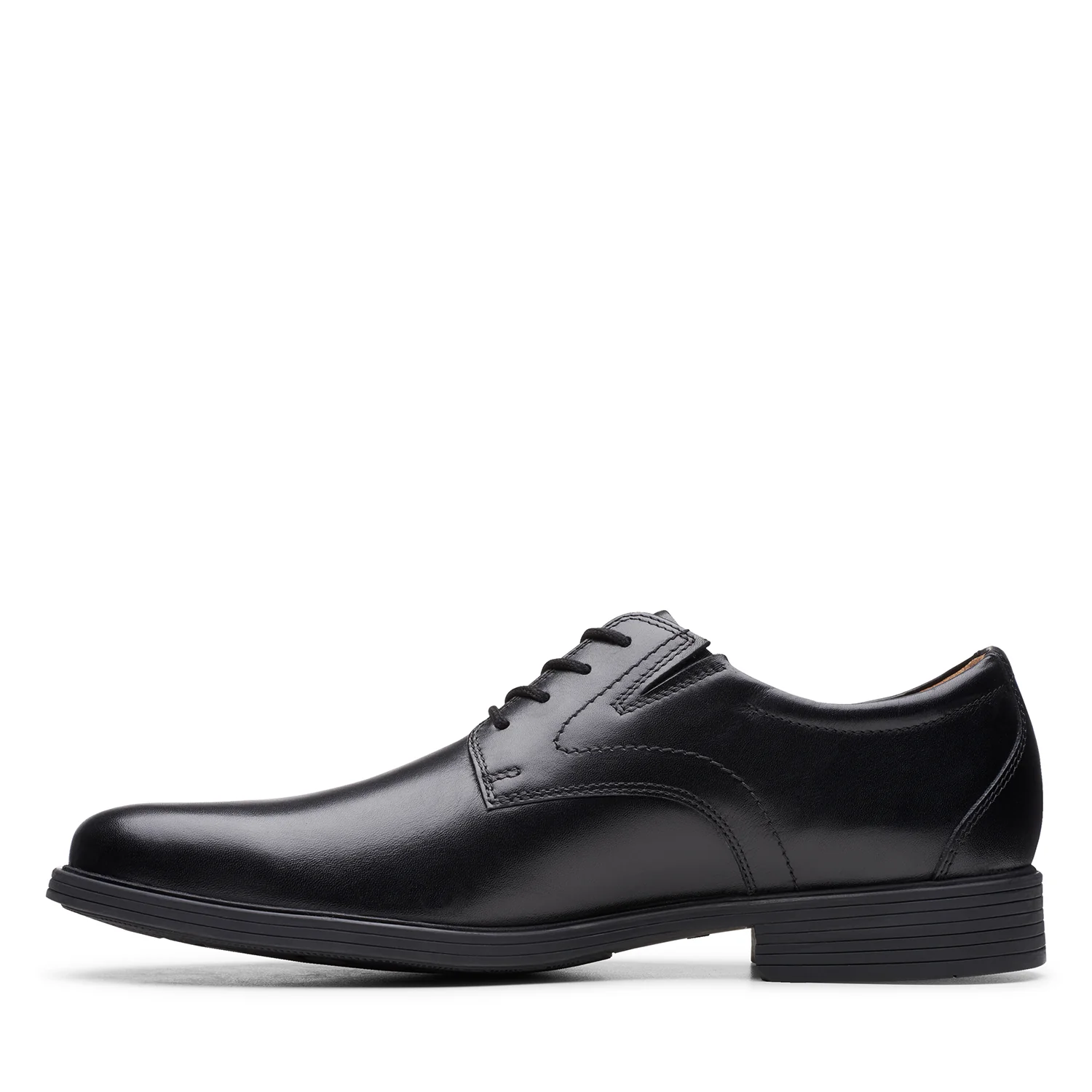 Mens - Whiddon Plain Black Leather - Image 5