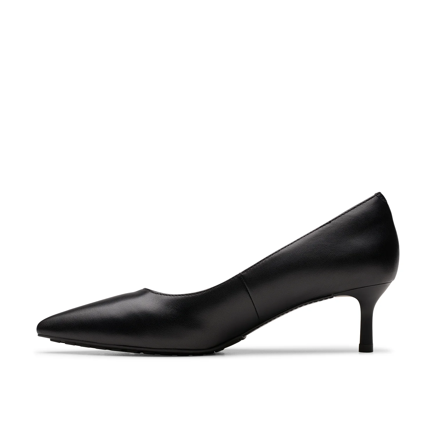 Womens Adela Court Black Leather - Image 2