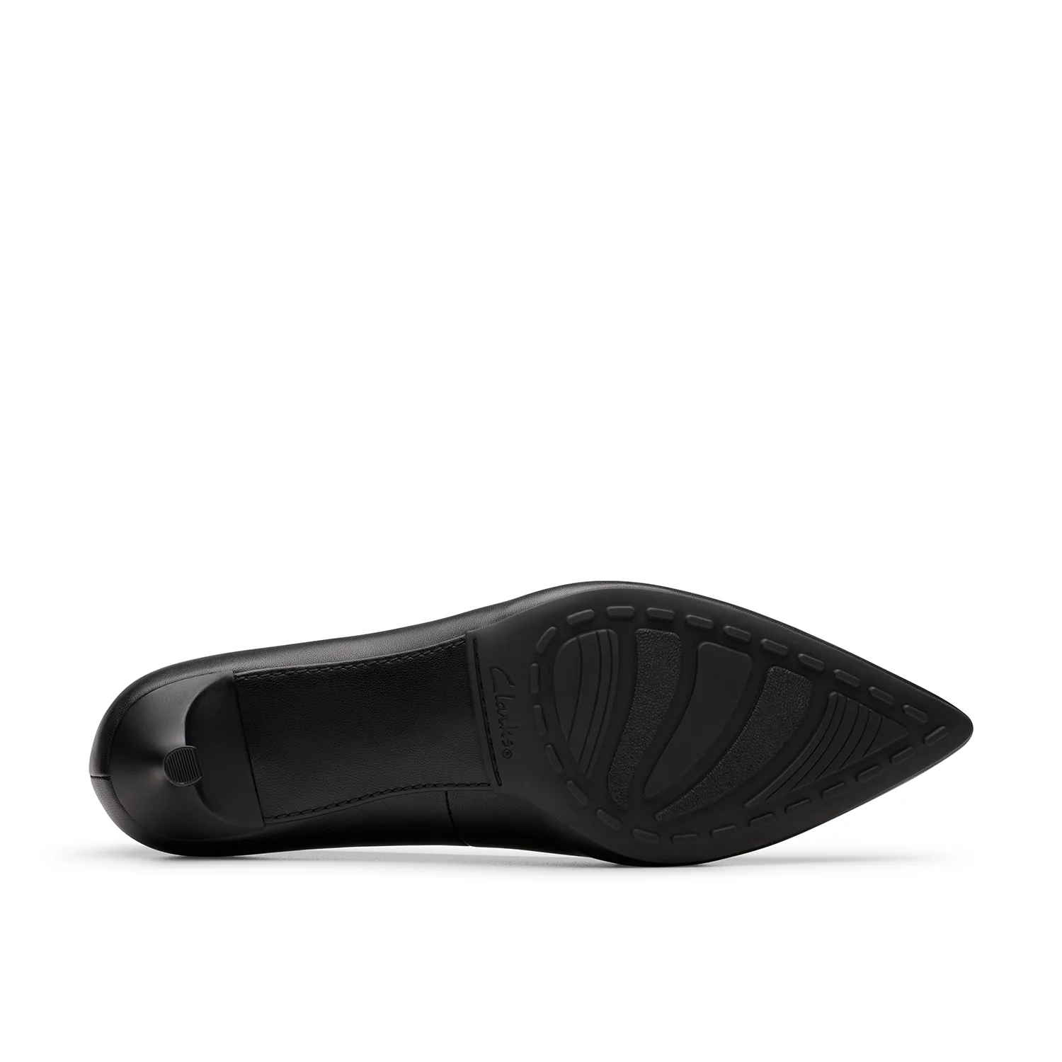 Womens Adela Court Black Leather - Image 3