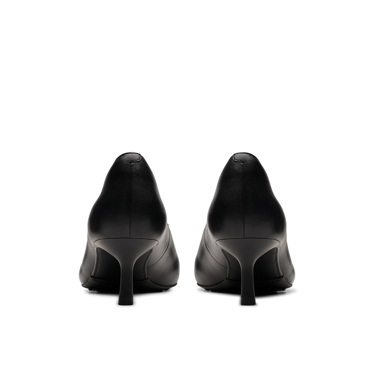 Womens Adela Court Black Leather - Image 5