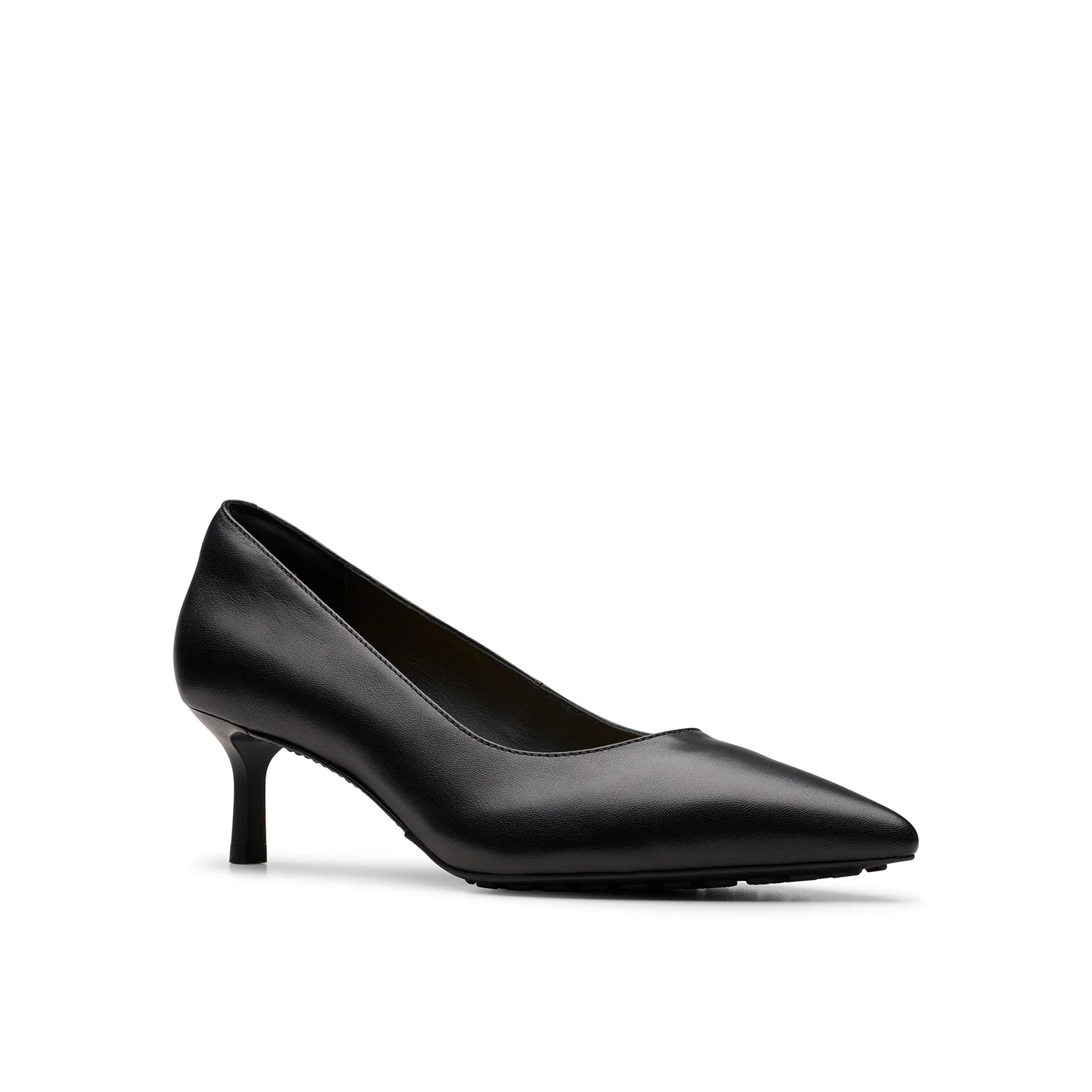 Womens Adela Court Black Leather - Image 7