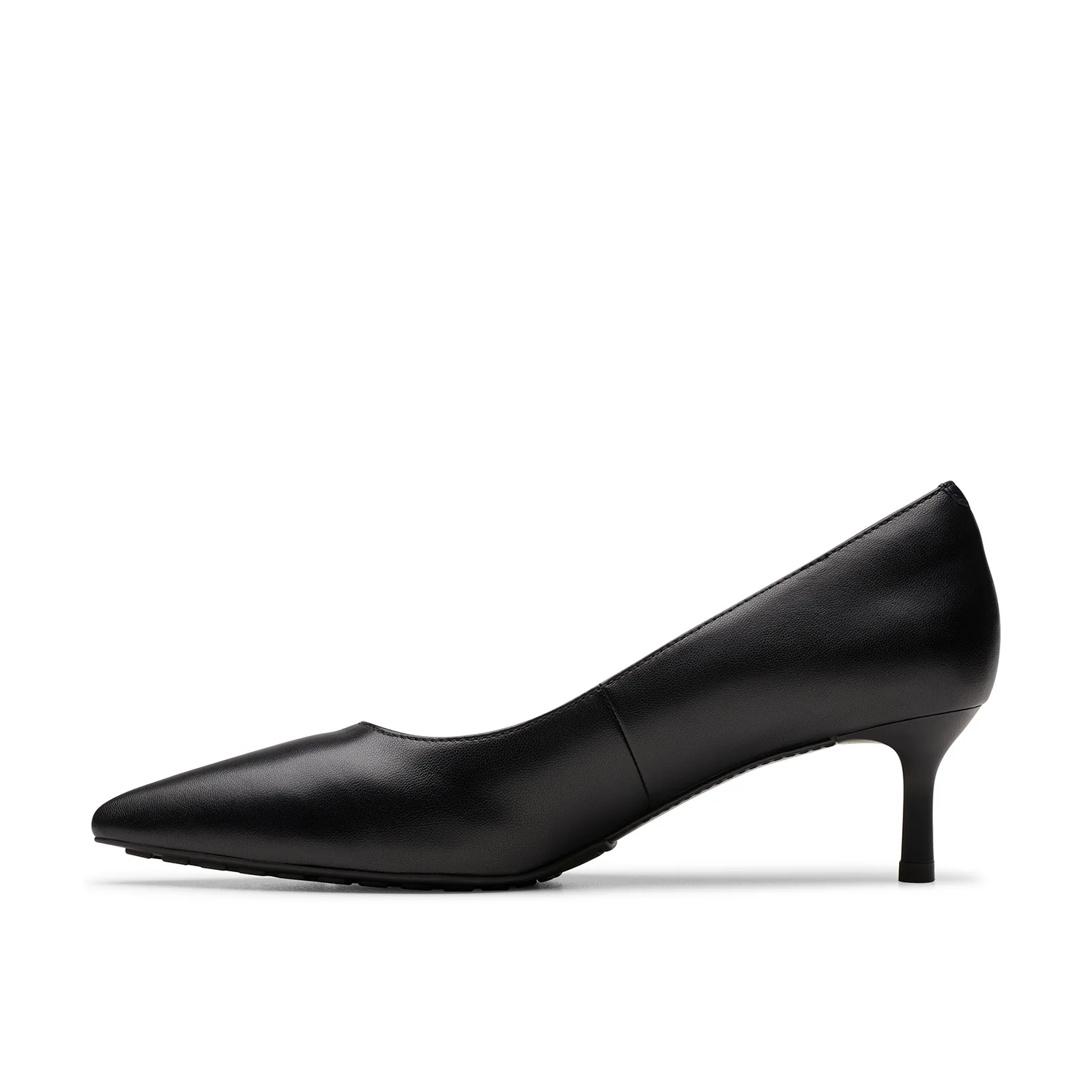 Womens - Adela Court Black Leather - Image 2