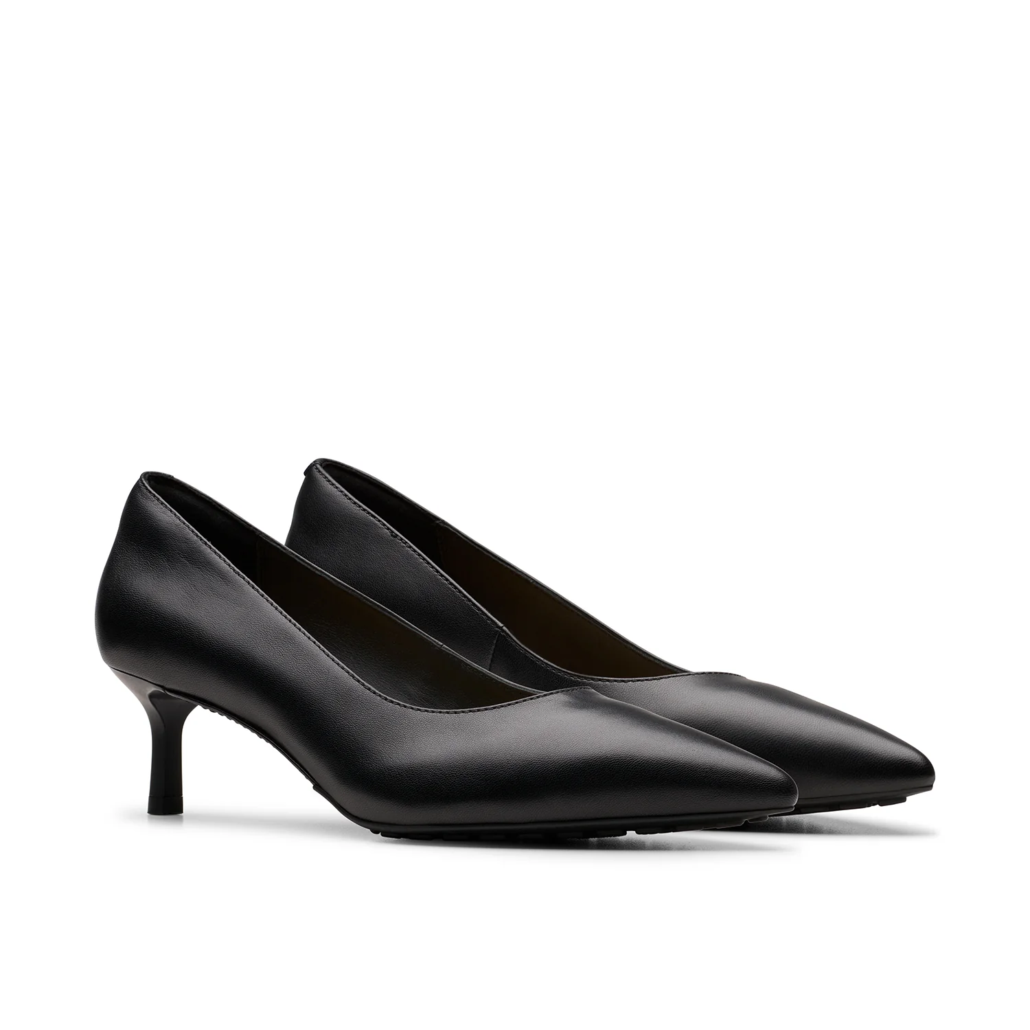 Womens - Adela Court Black Leather - Image 4
