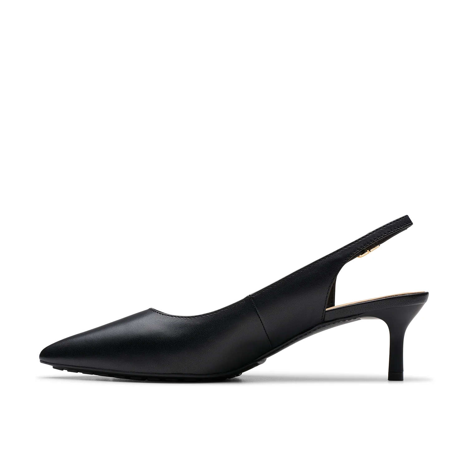 Womens - Adela Sling Black Leather - Image 2