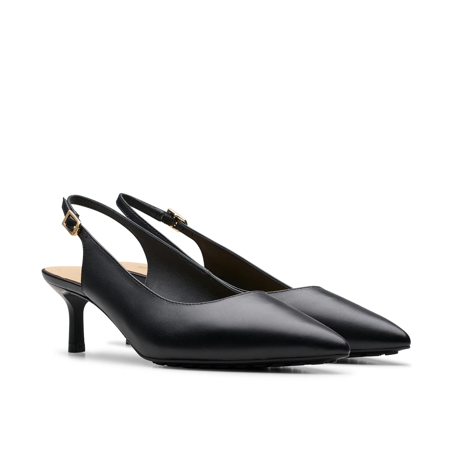 Womens - Adela Sling Black Leather - Image 4