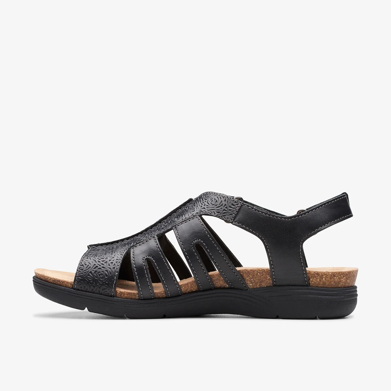 Womens - April Belle Black Leather - Image 2