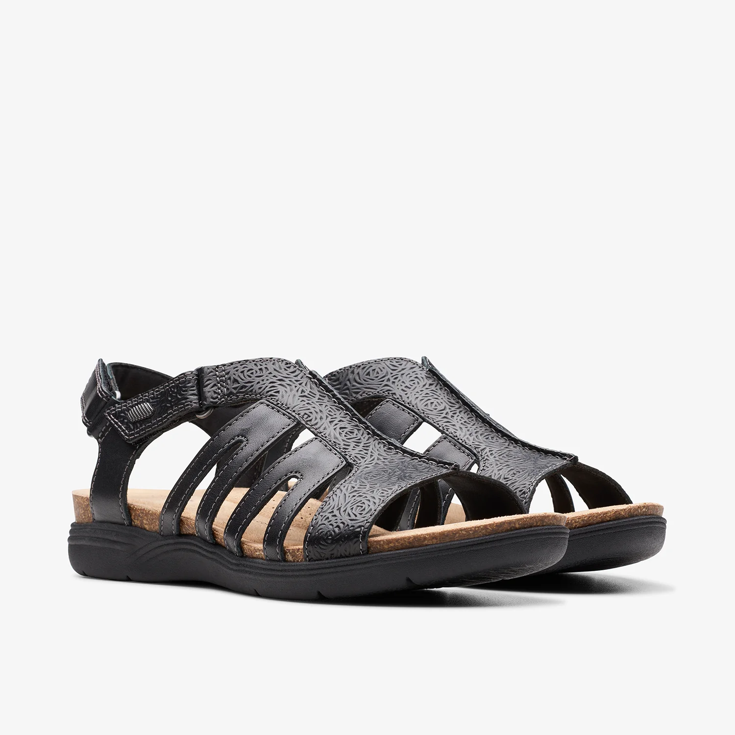 Womens - April Belle Black Leather - Image 4