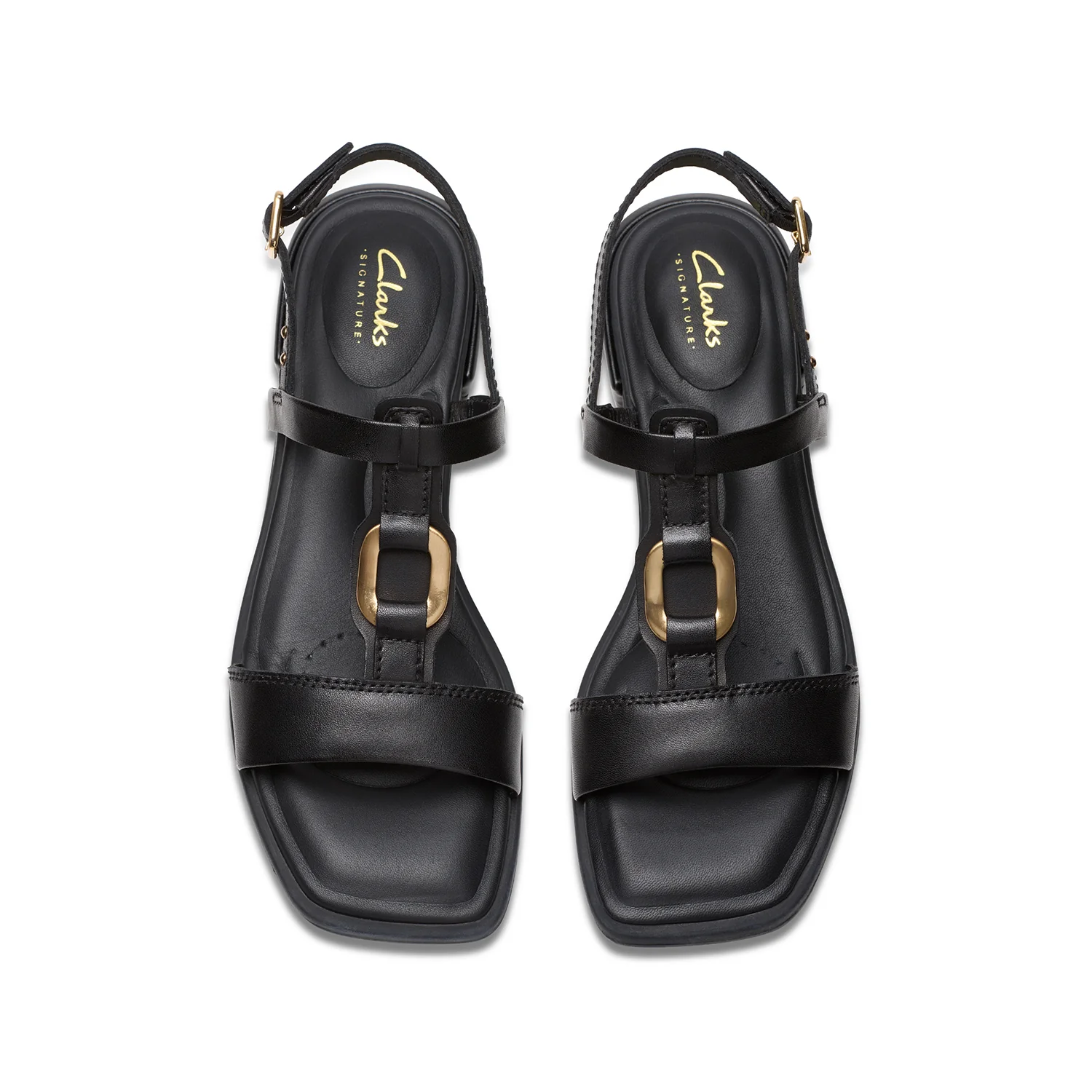 Womens Ariany Sling Black Leather - Image 6